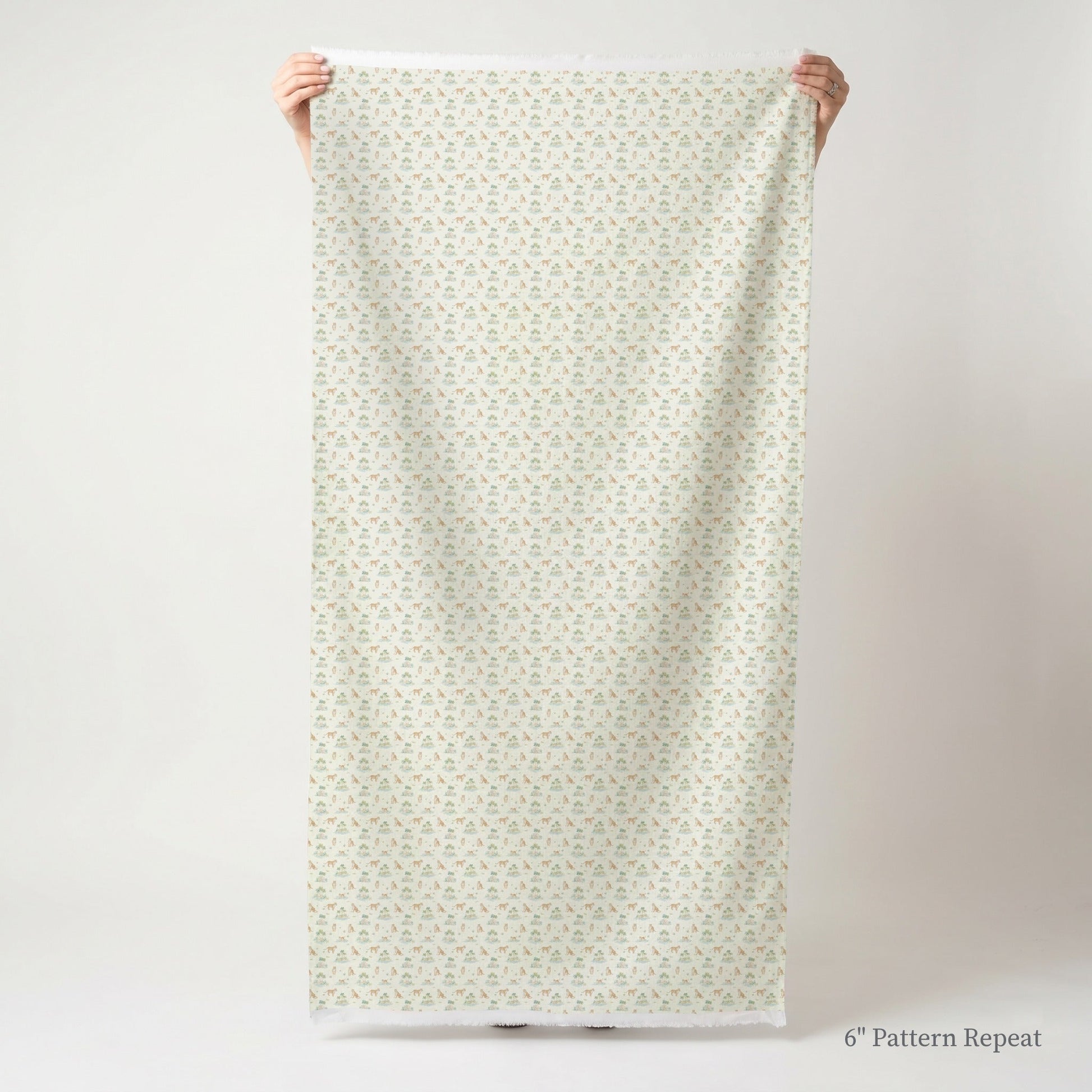 Jungle Tiger - Fabric - Linen Rowe