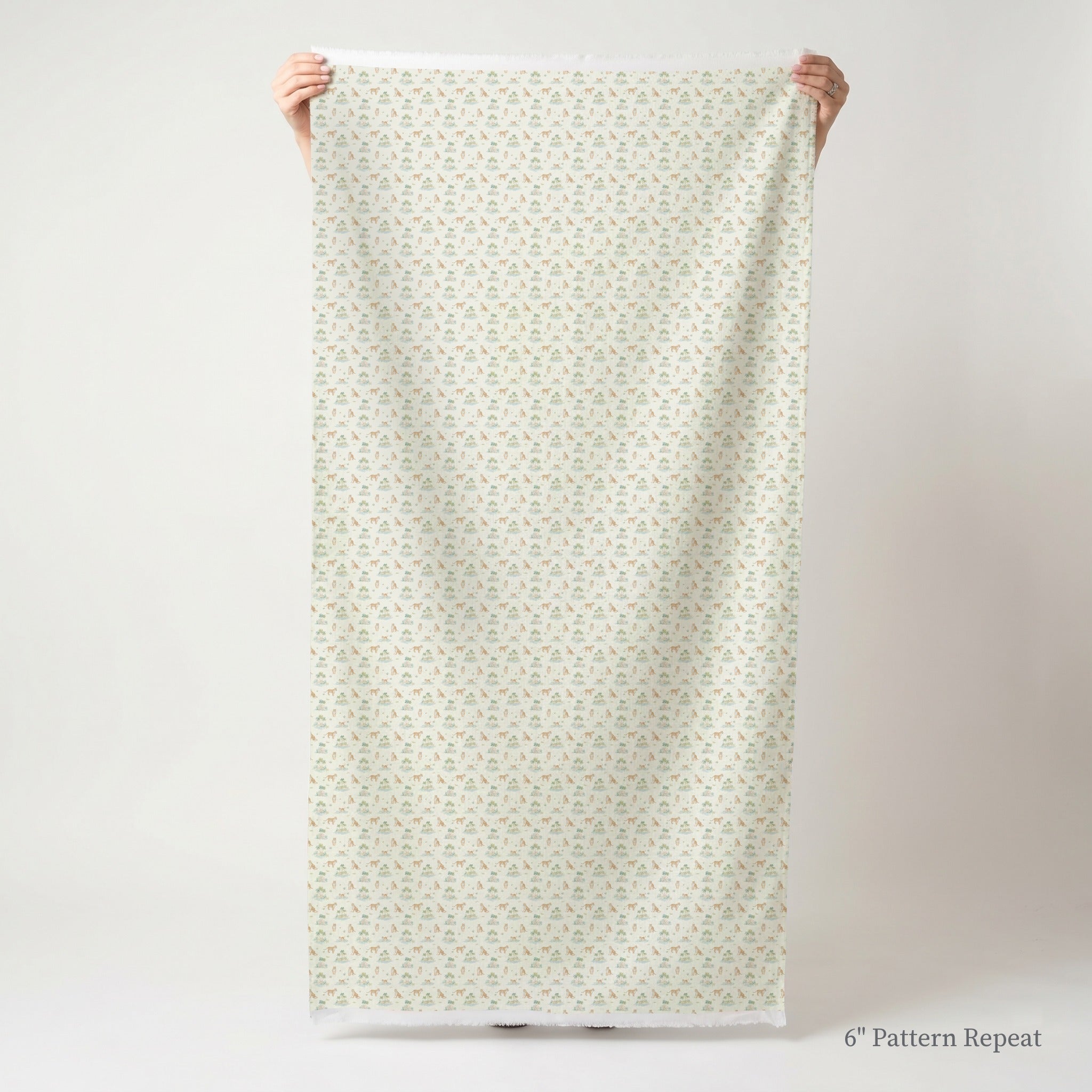 Jungle Tiger - Fabric - Linen Rowe