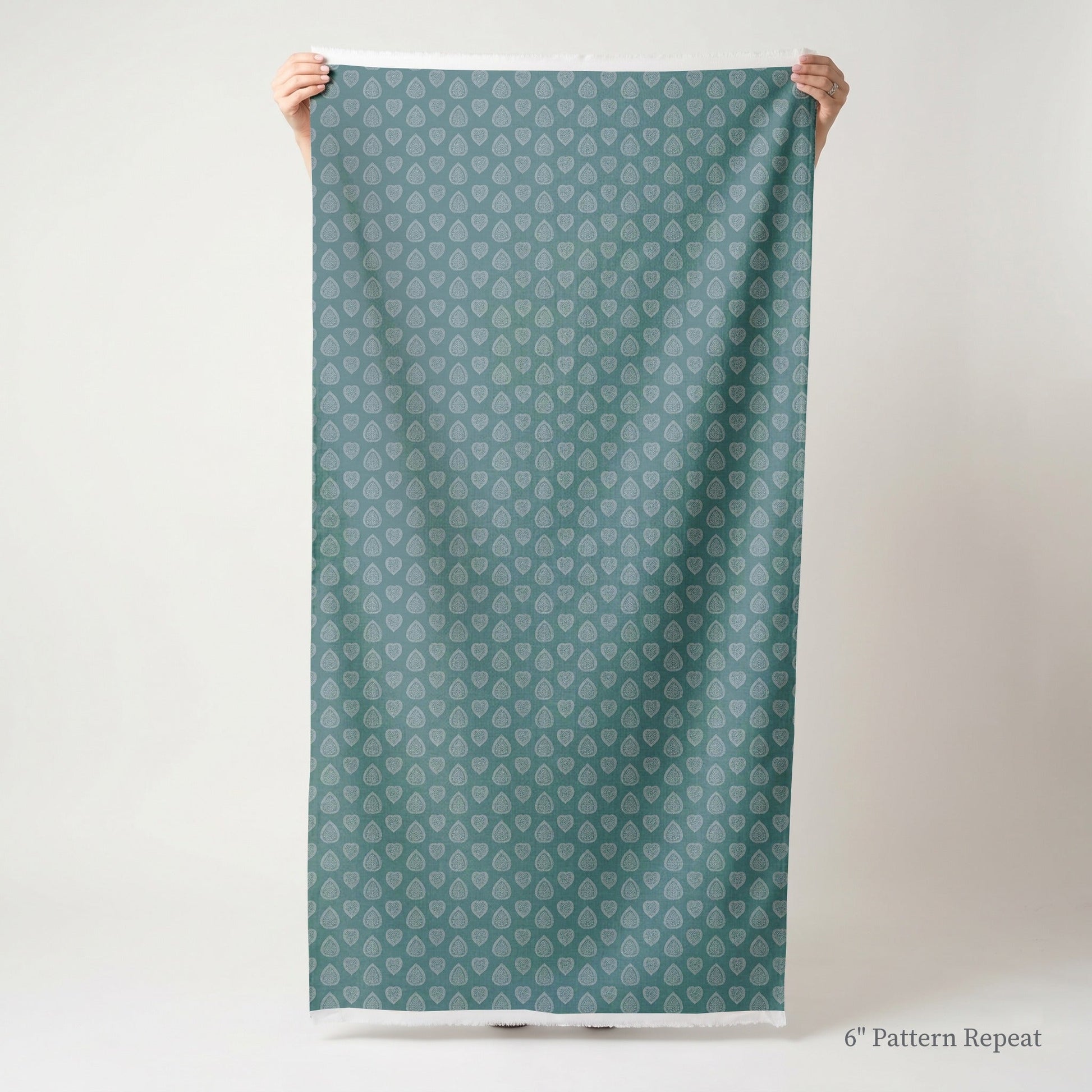 Juniper Blue - Fabric - Linen Rowe