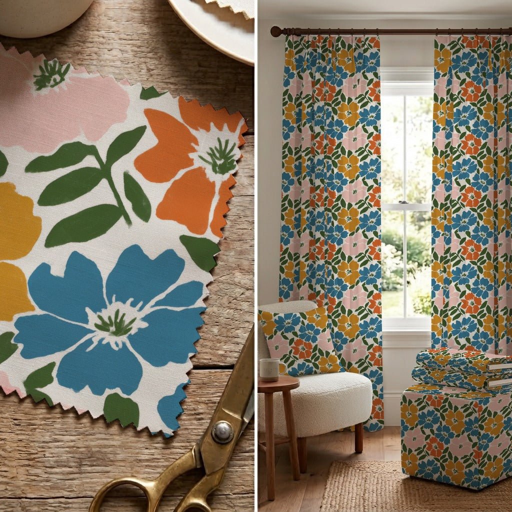 Kelmere Garden - Fabric - Linen Rowe