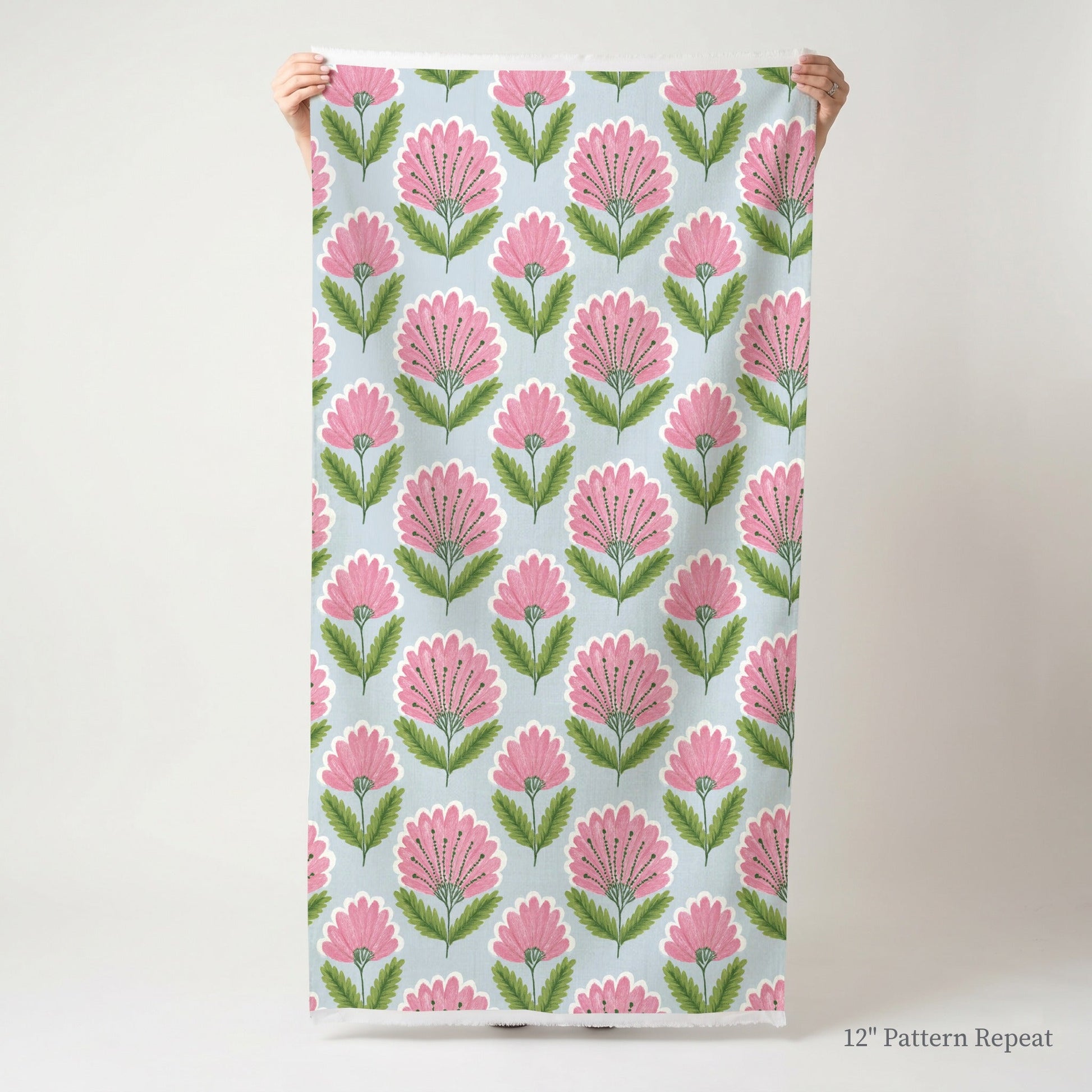 Kingsmere Blooms - Fabric - Linen Rowe