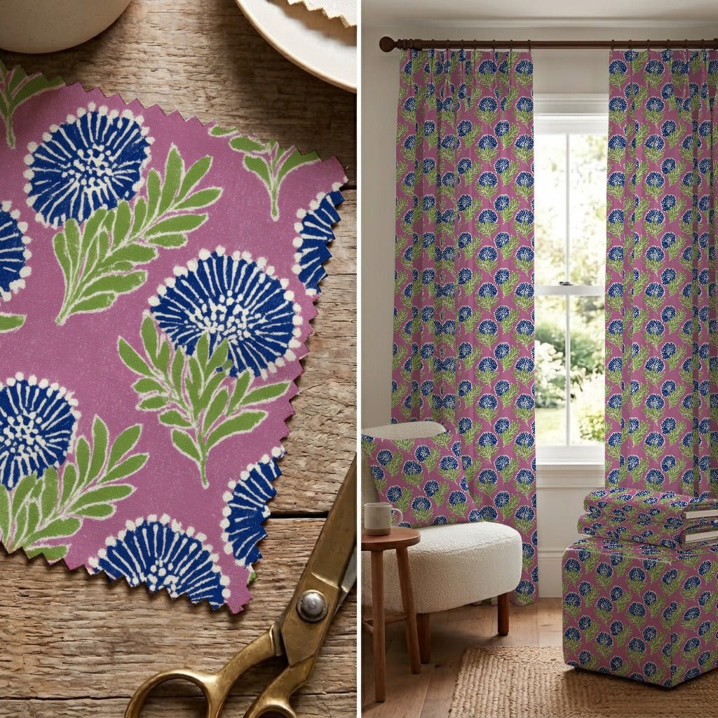 Kingswell Blooms - Fabric - Linen Rowe