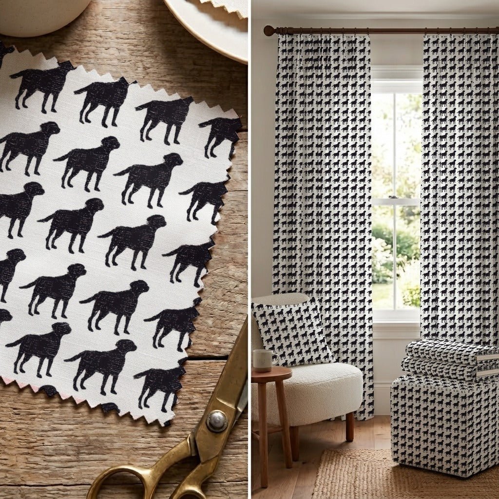 Labrador Houndstooth - Fabric - Linen Rowe