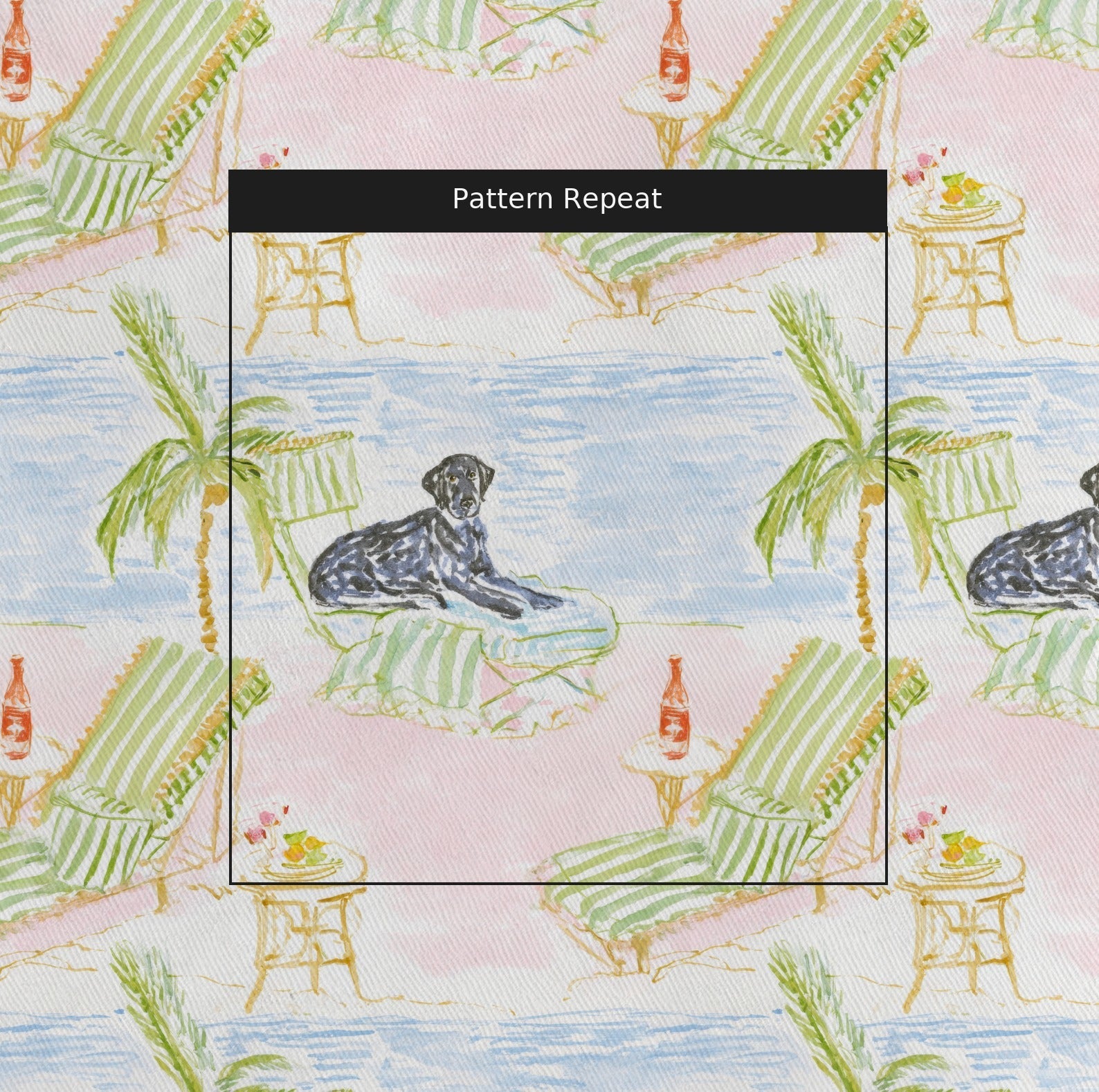 Labrador Lounge - Fabric - Linen Rowe
