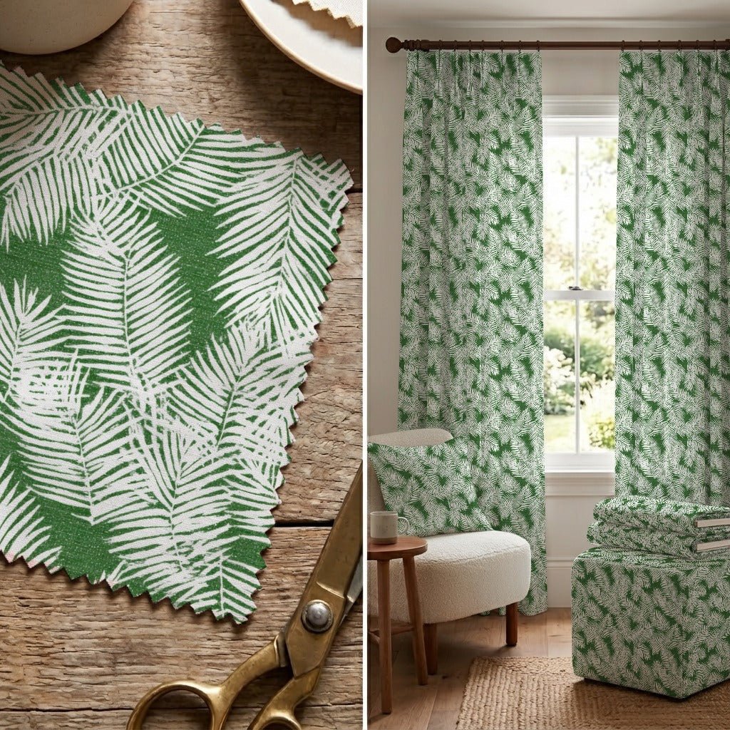 Laelia Palm - Fabric - Linen Rowe