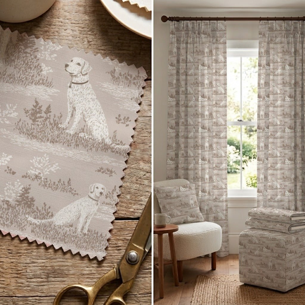 Lake House Lab - Fabric - Linen Rowe