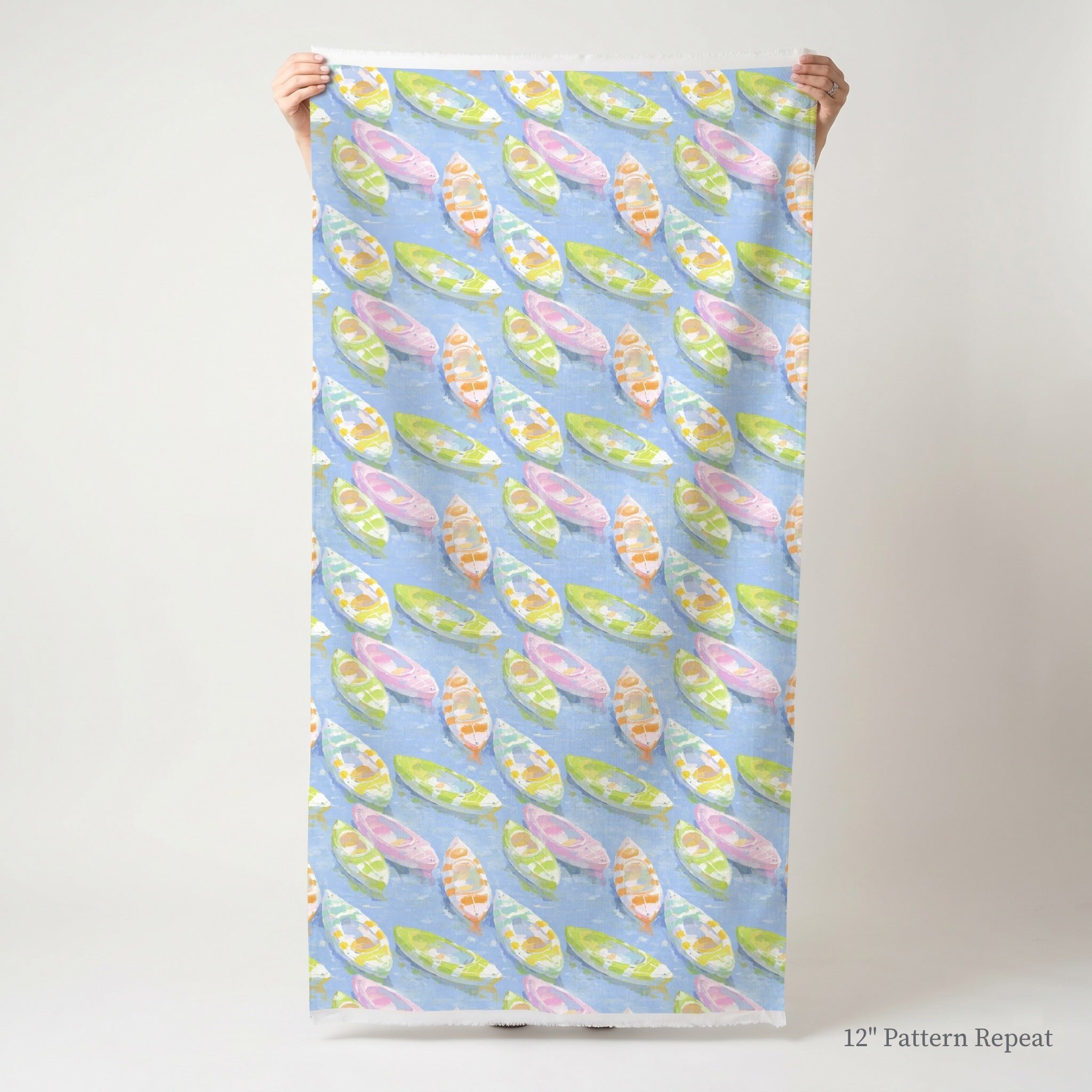 Lakeside Kayaks - Fabric - Linen Rowe