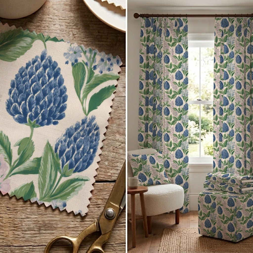 Langmere Garden - Fabric - Linen Rowe