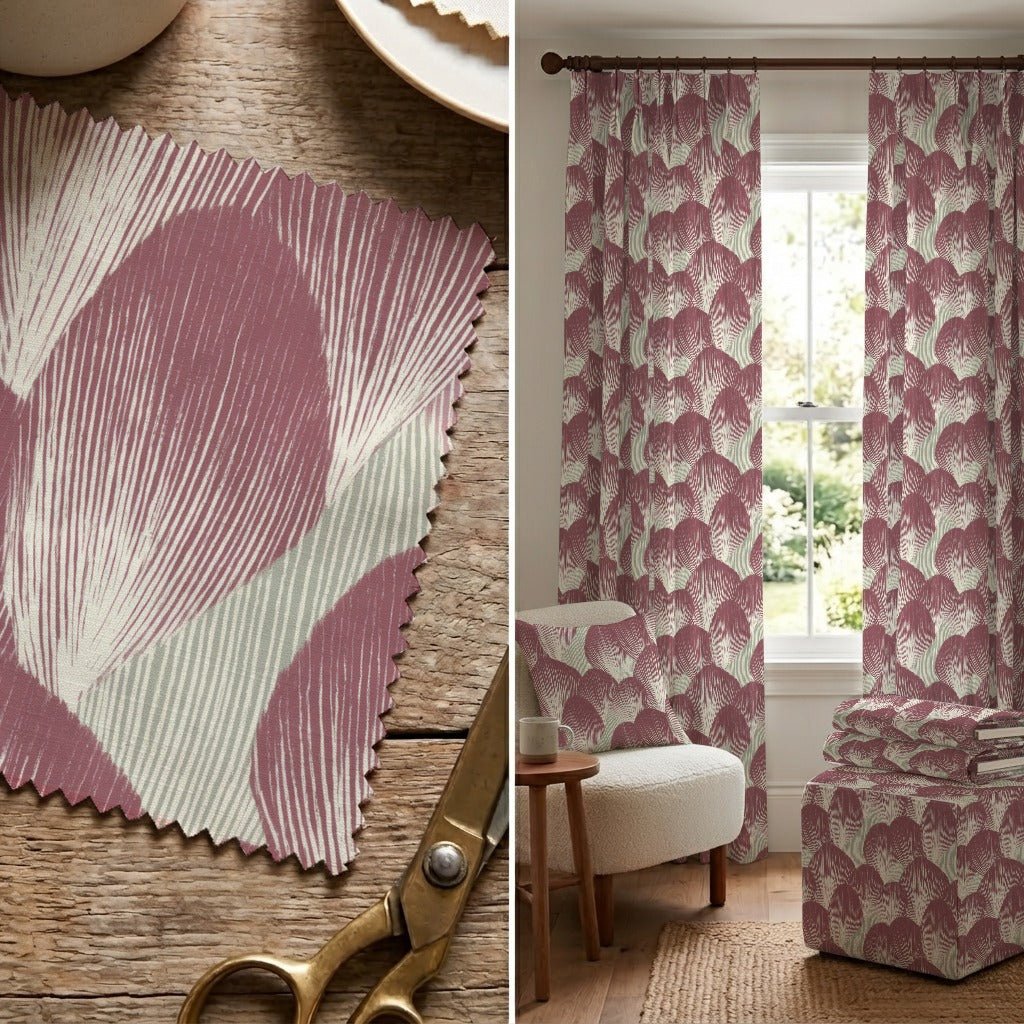 Lavinia Petal - Fabric - Linen Rowe