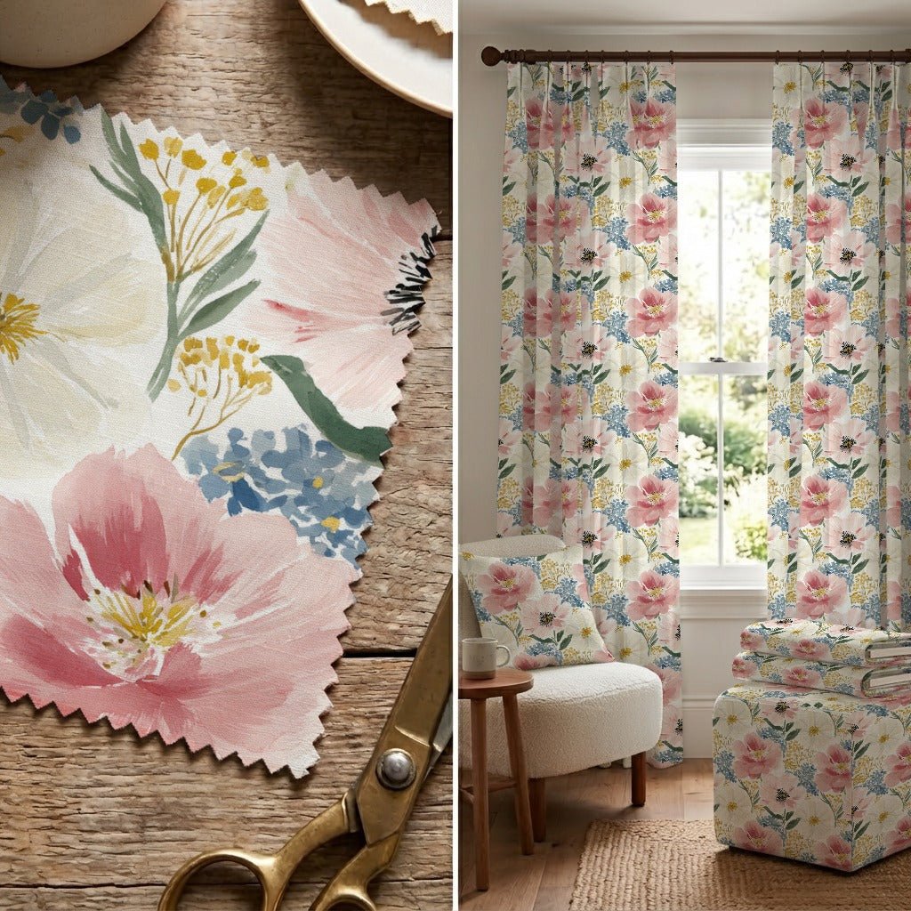 Lawson Garden - Fabric - Linen Rowe