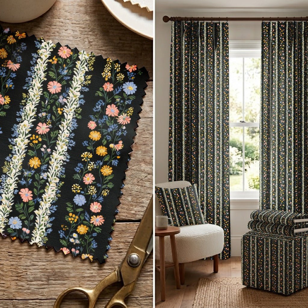 Layla - Fabric - Linen Rowe