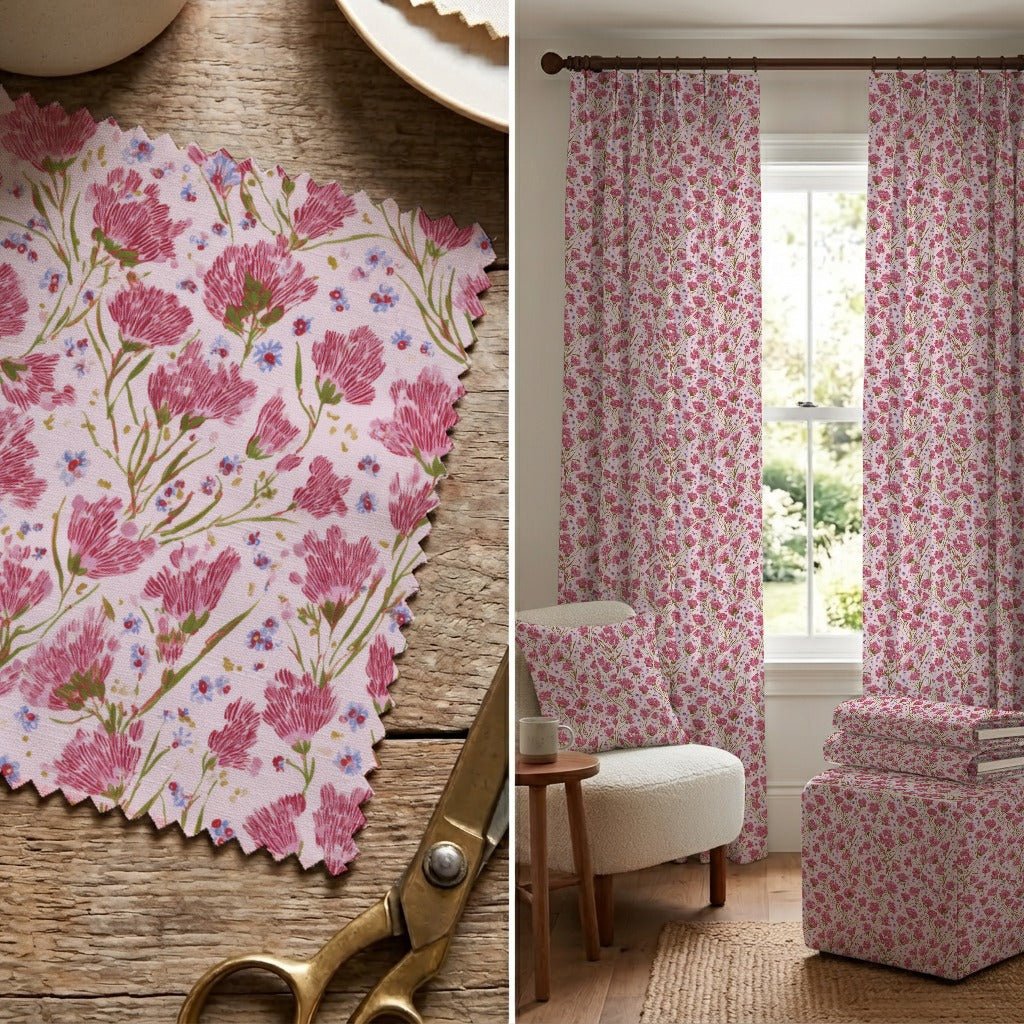 Laynie Florals - Fabric - Linen Rowe