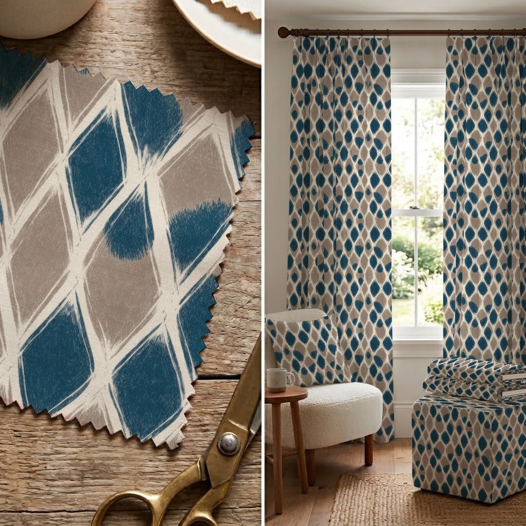 Leighton - Fabric - Linen Rowe