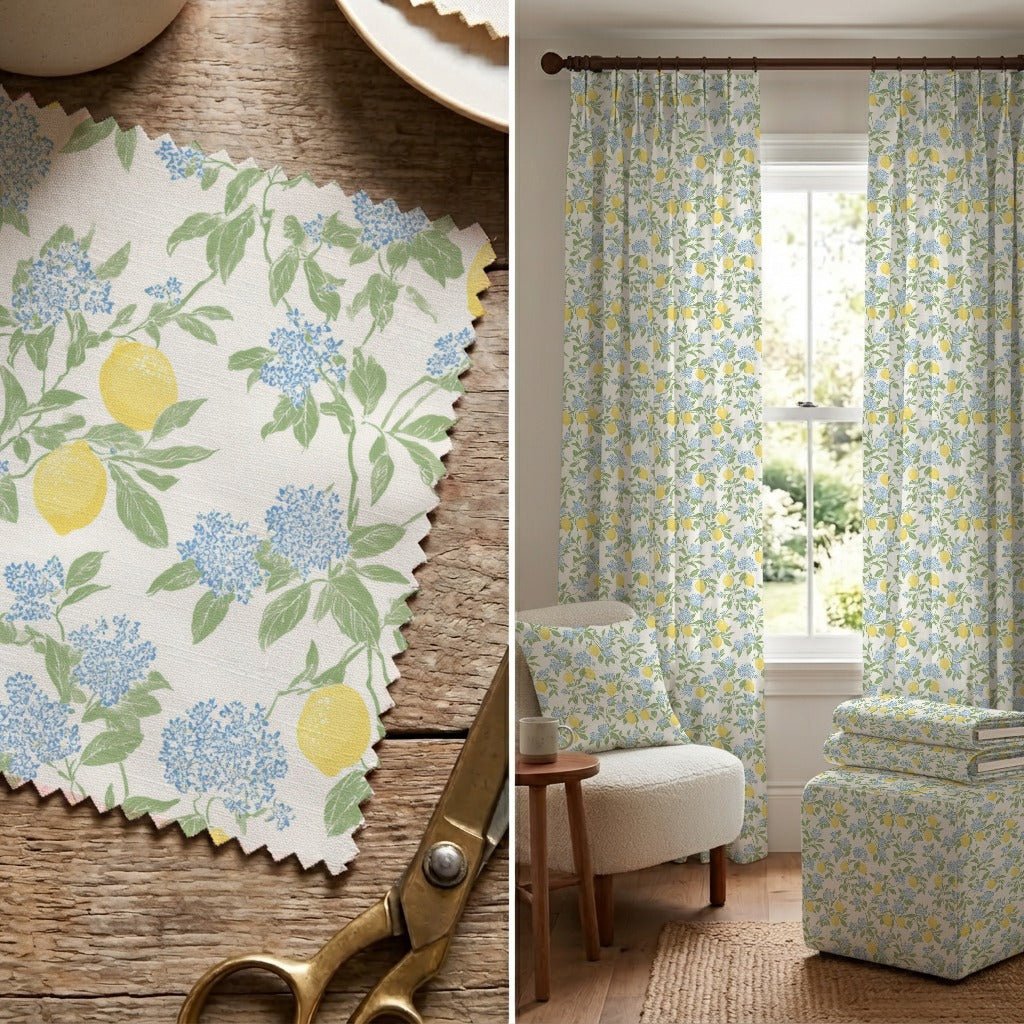 Lemon Tree - Fabric - Linen Rowe