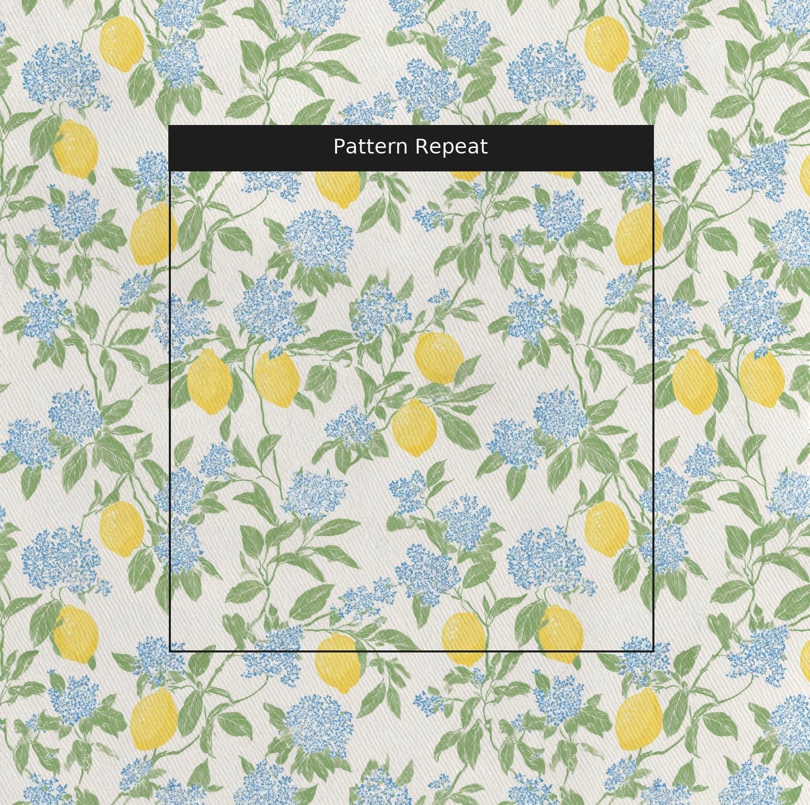Lemon Tree - Fabric - Linen Rowe