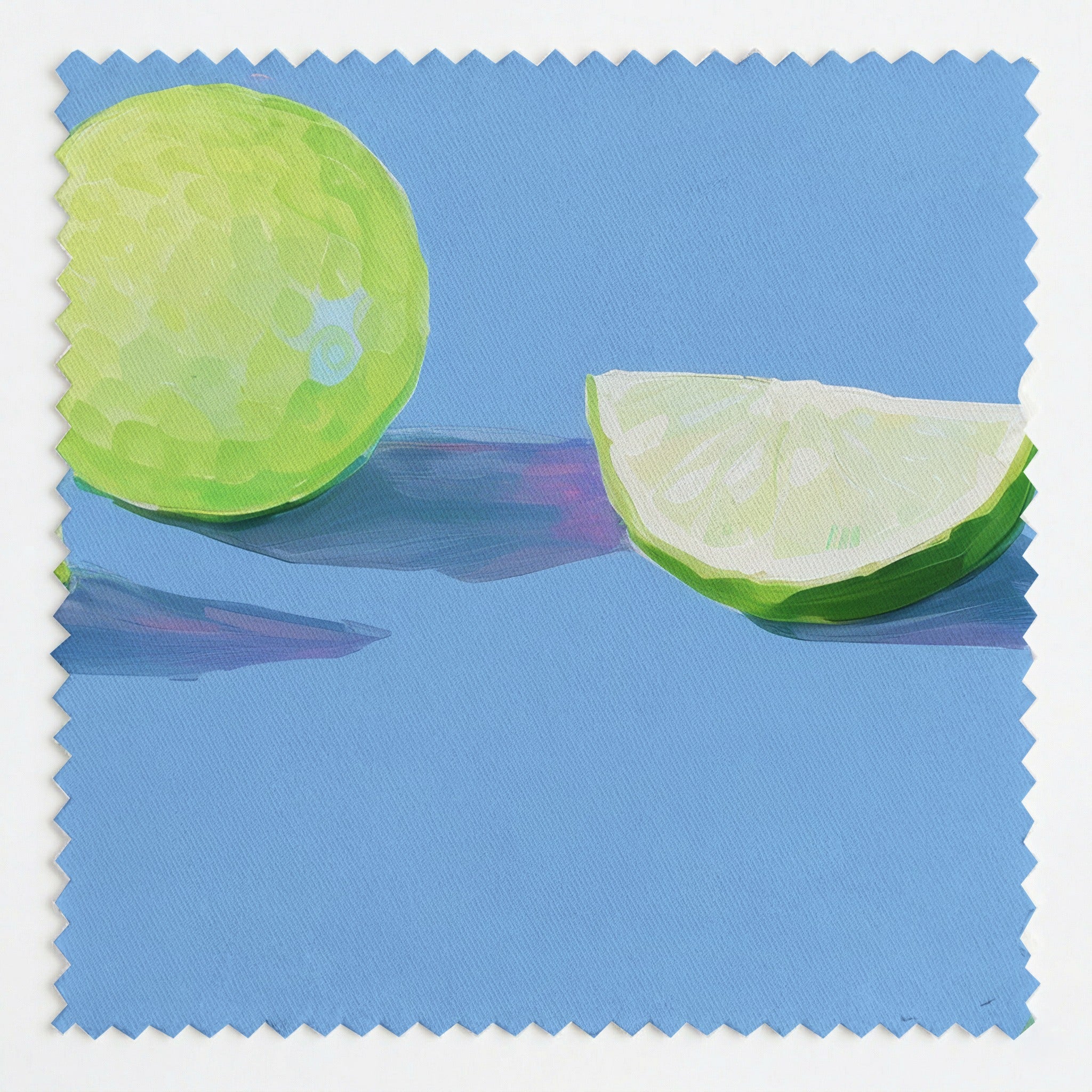 Lime at the Tee - Fabric - Linen Rowe