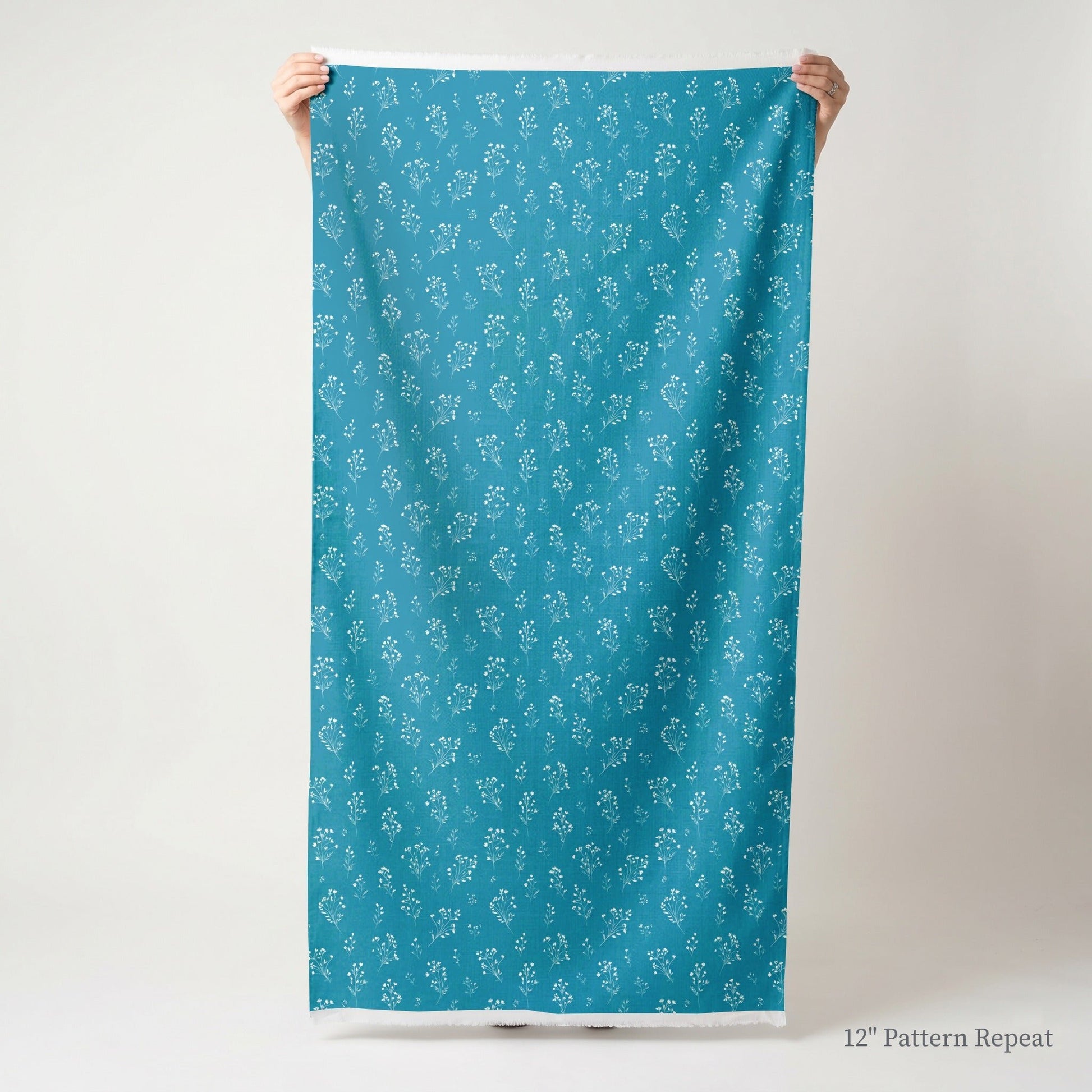 Lincoln Blue - Fabric - Linen Rowe