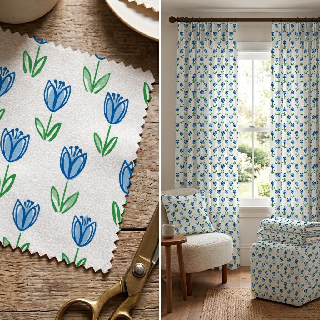 Lior Blooms - Fabric - Linen Rowe