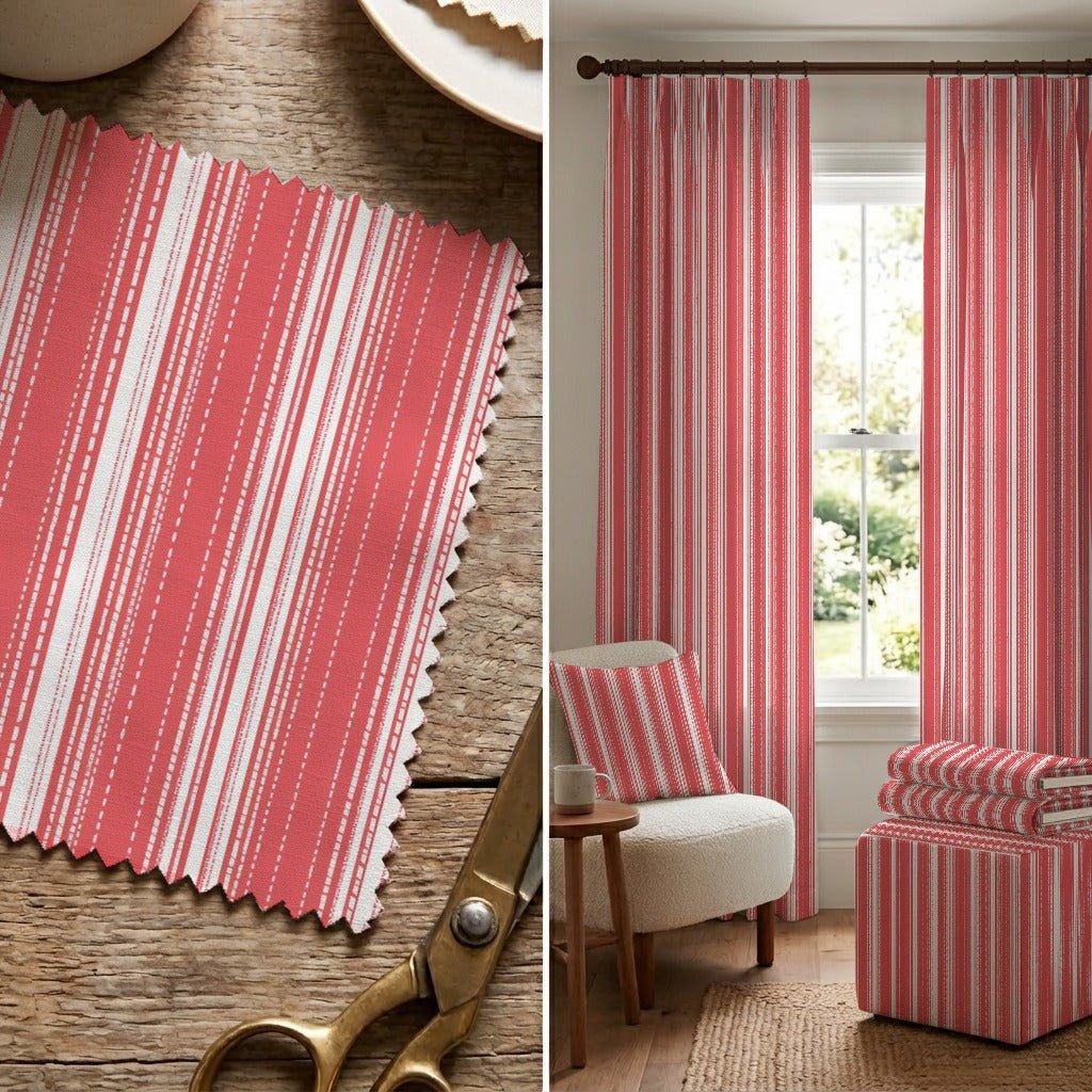 Lioren Stripes - Fabric - Linen Rowe