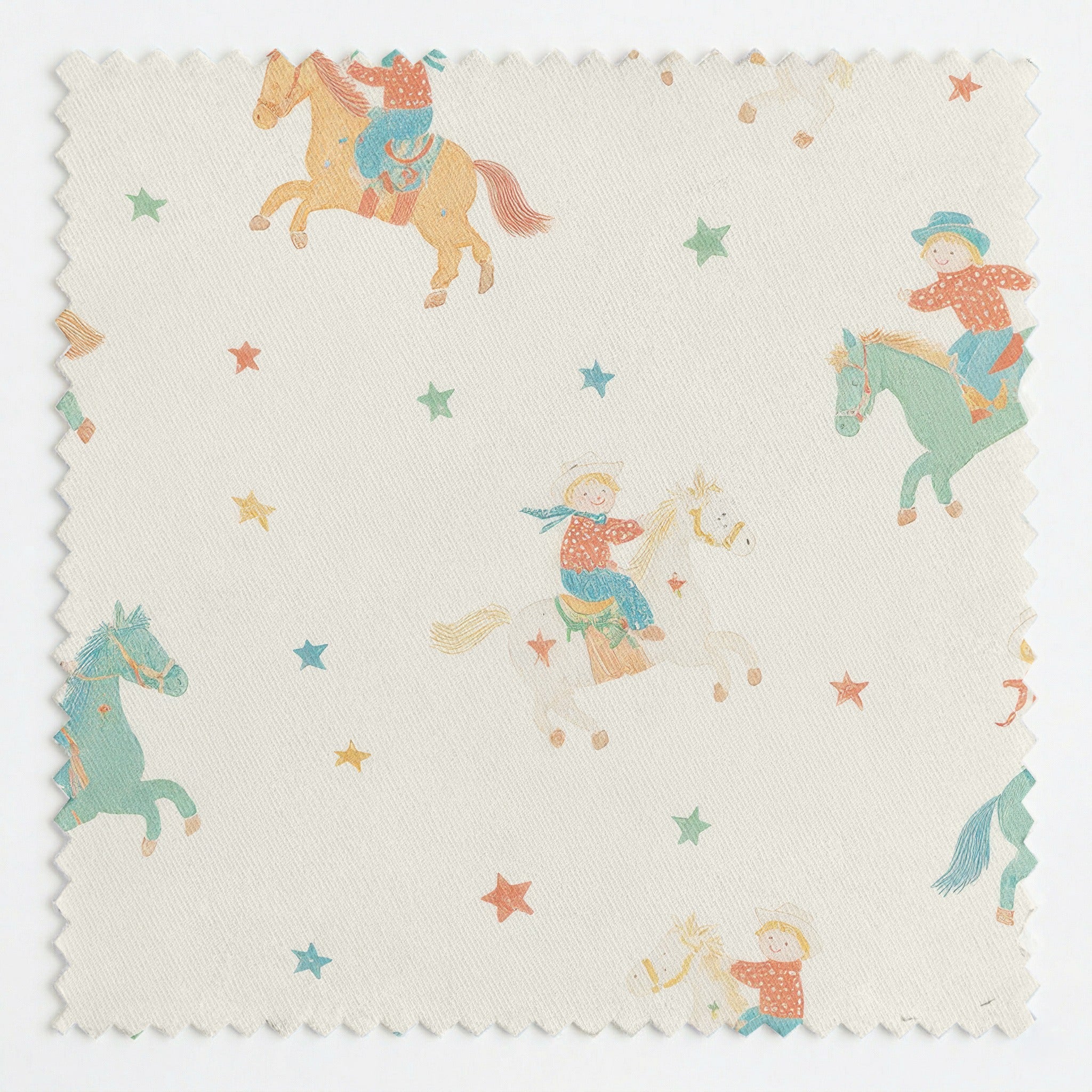 Little Cowboy - Fabric - Linen Rowe