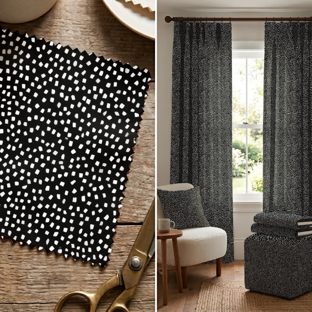 Livia Dots - Fabric - Linen Rowe