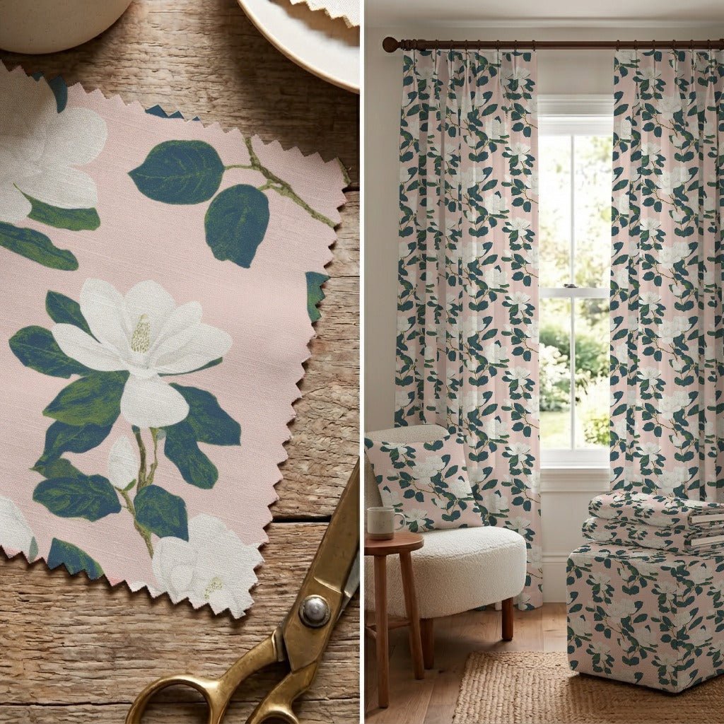 Lockshire Blossoms - Fabric - Linen Rowe