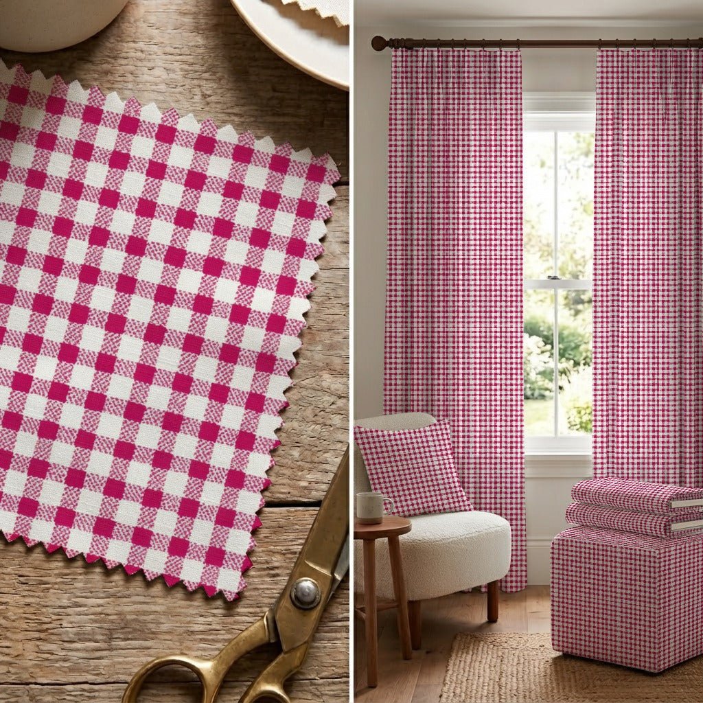 Loire Plaid - Fabric - Linen Rowe