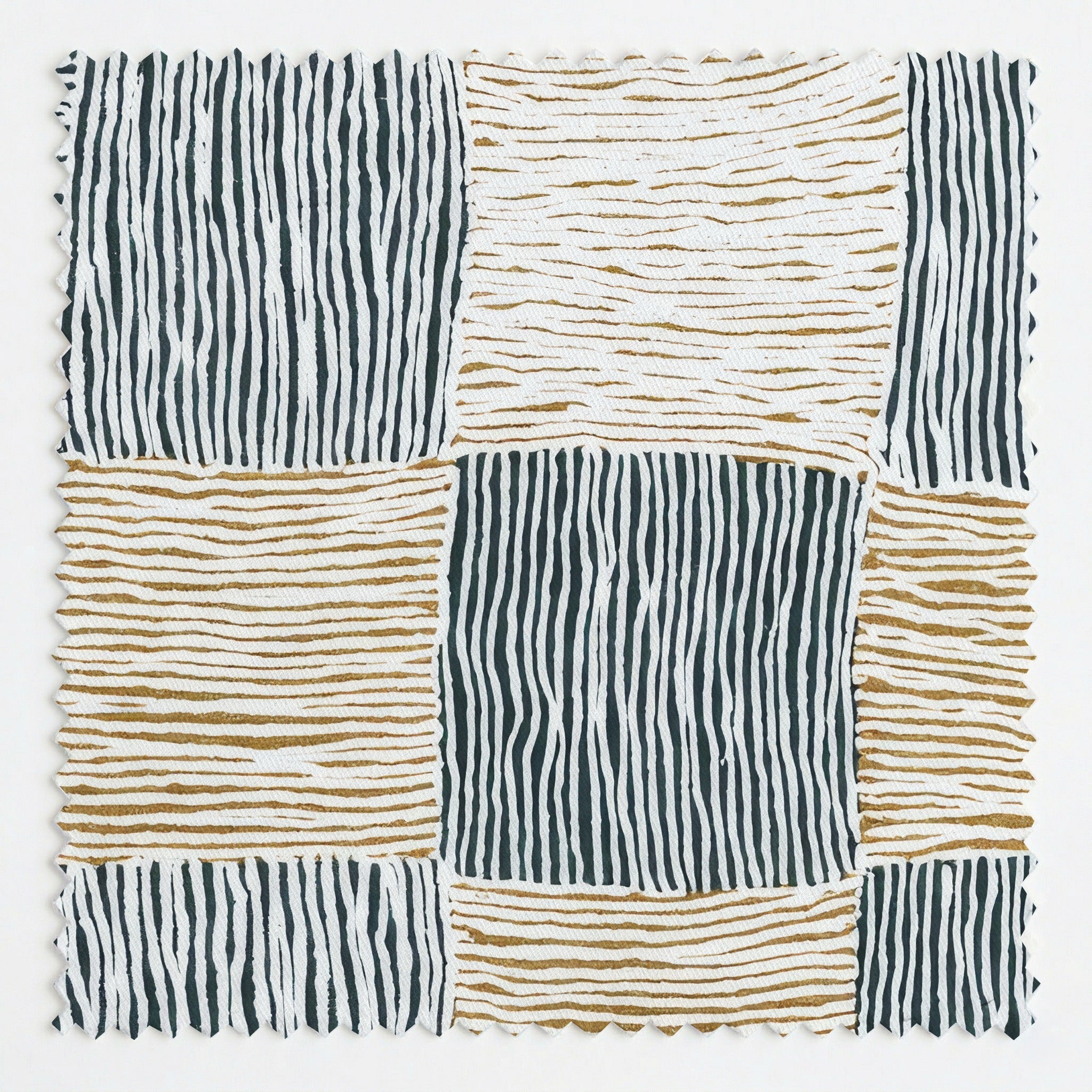 Lucan Check - Fabric - Linen Rowe