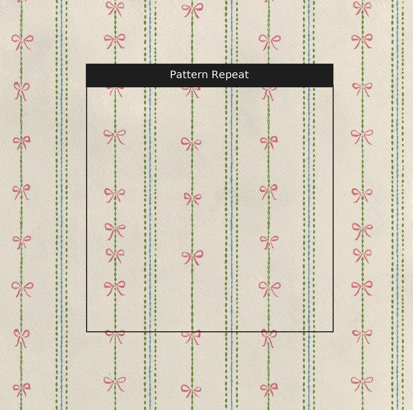 Lucasta Bow - Fabric - Linen Rowe