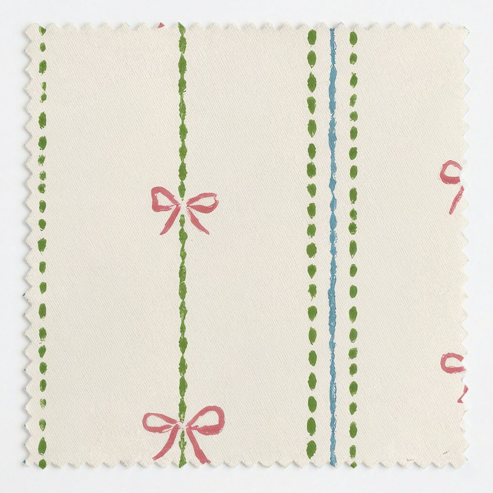 Lucasta Bow - Fabric - Linen Rowe