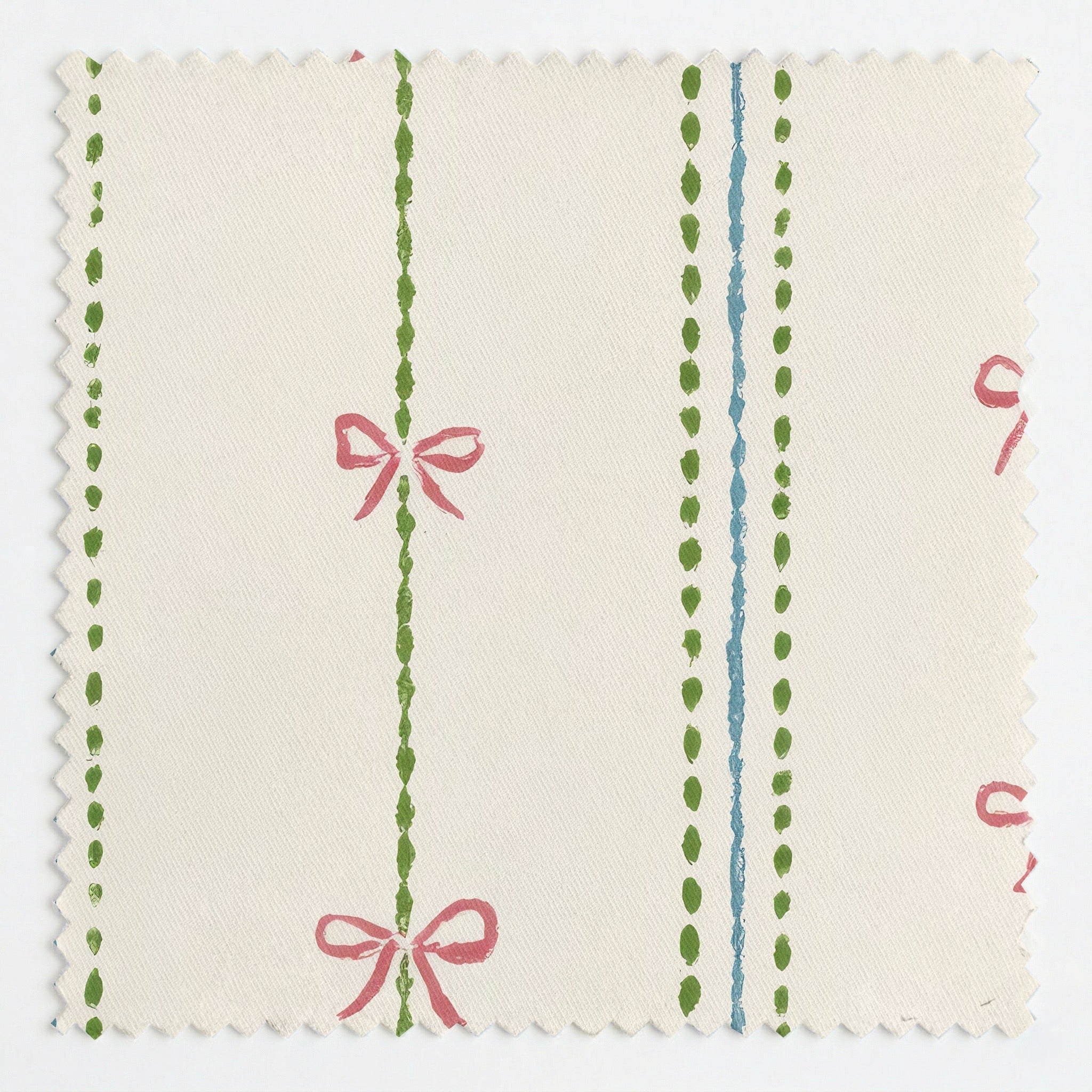 Lucasta Bow - Fabric - Linen Rowe