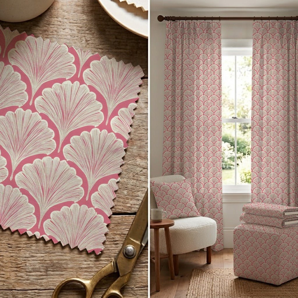 Lula Pink - Fabric - Linen Rowe