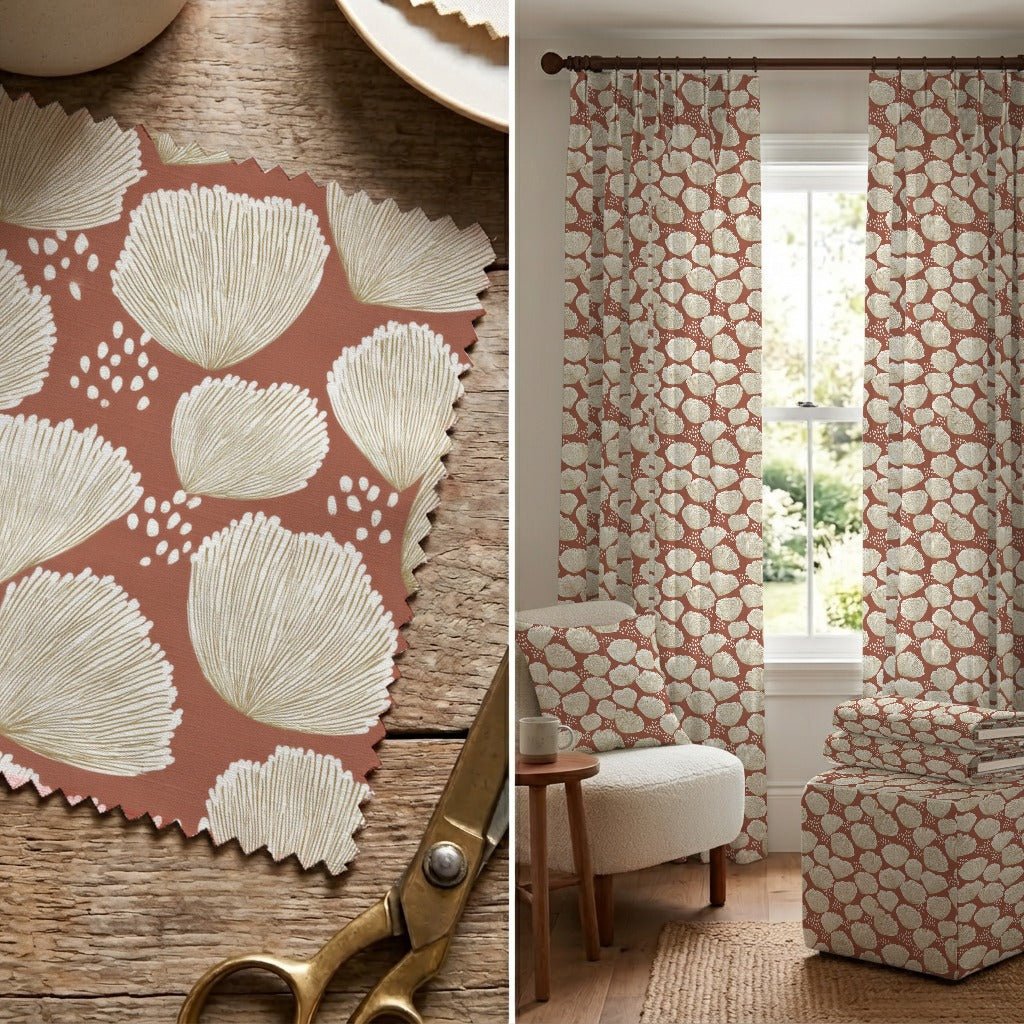 Lux Blossom - Fabric - Linen Rowe