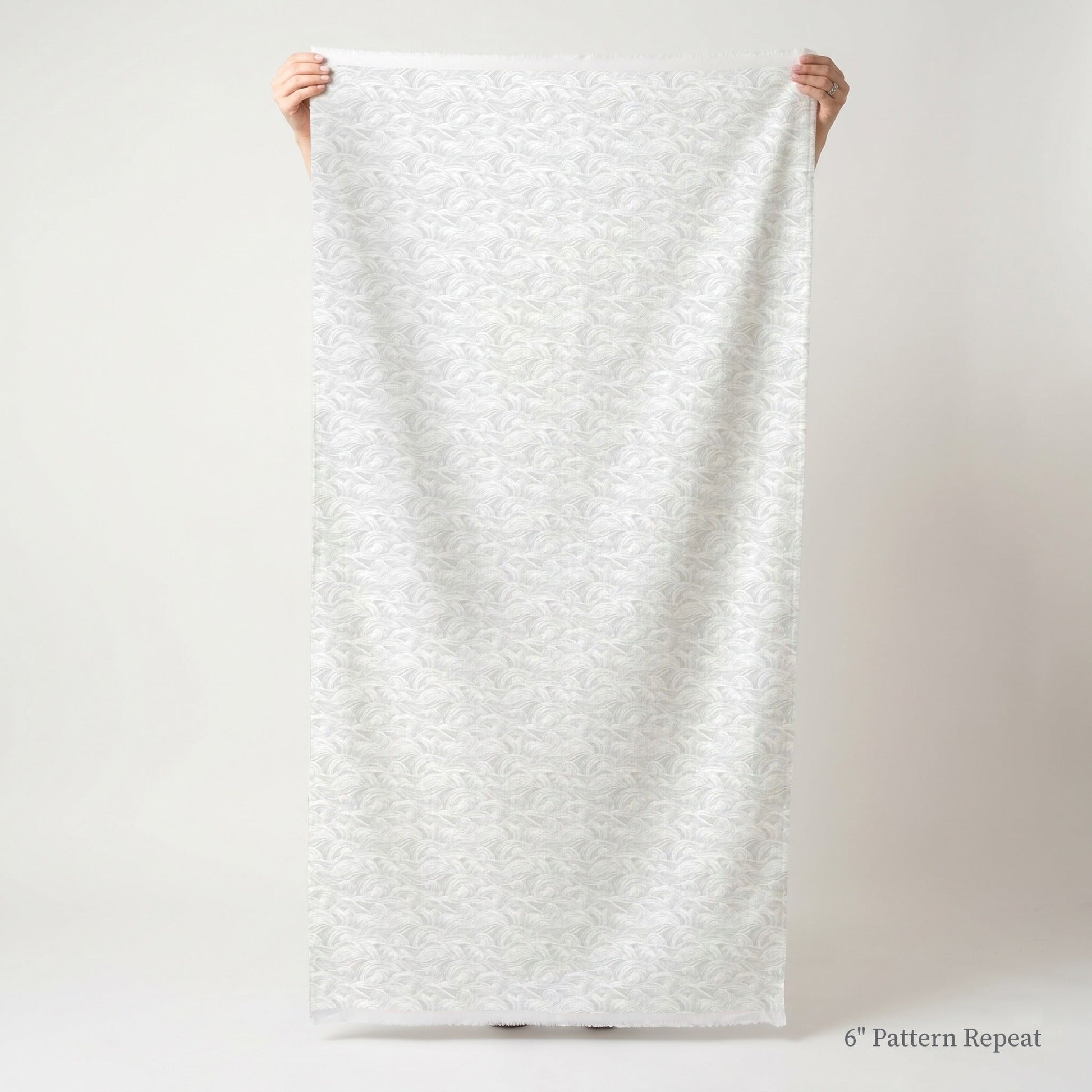 Marcelline Waves - Fabric - Linen Rowe