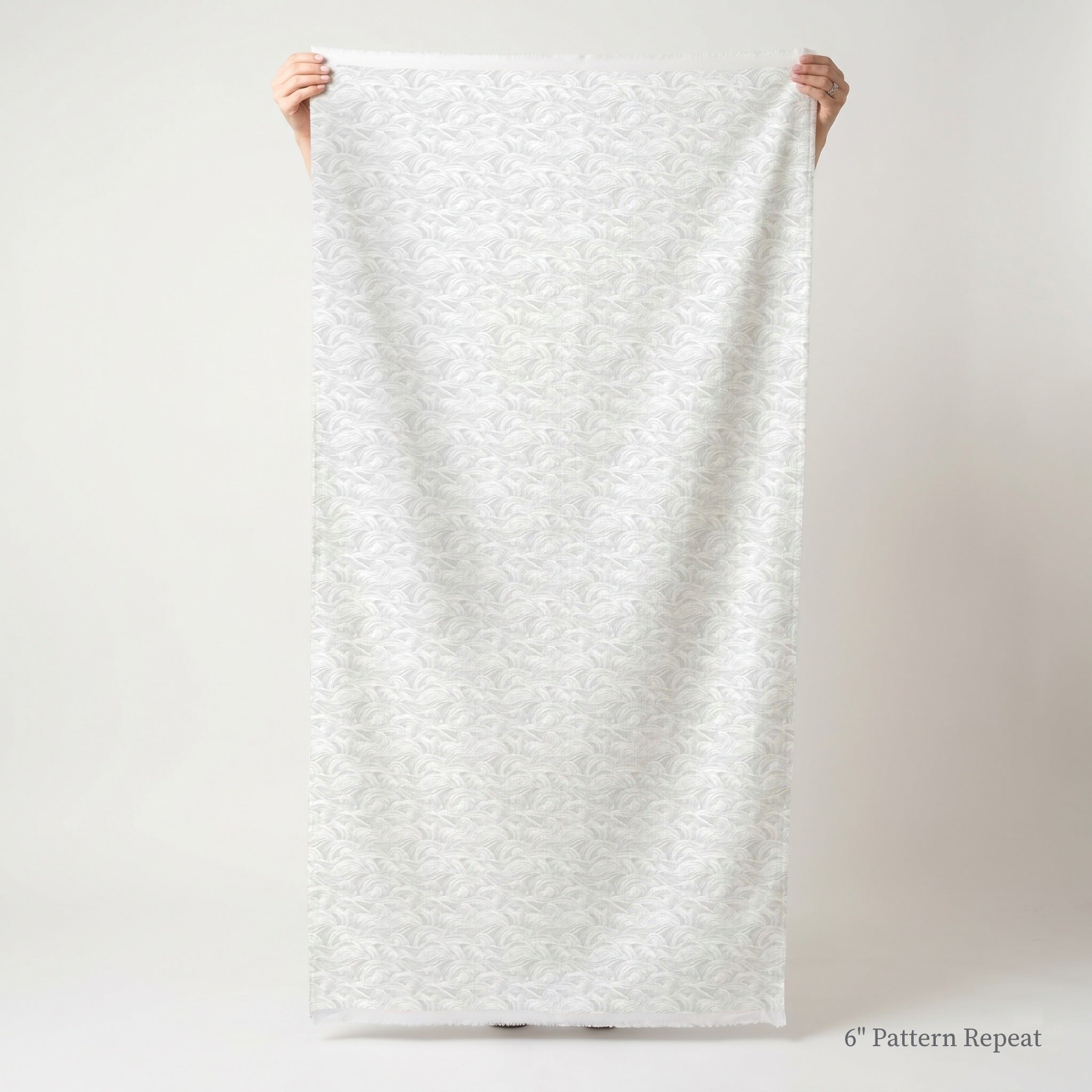 Marcelline Waves - Fabric - Linen Rowe