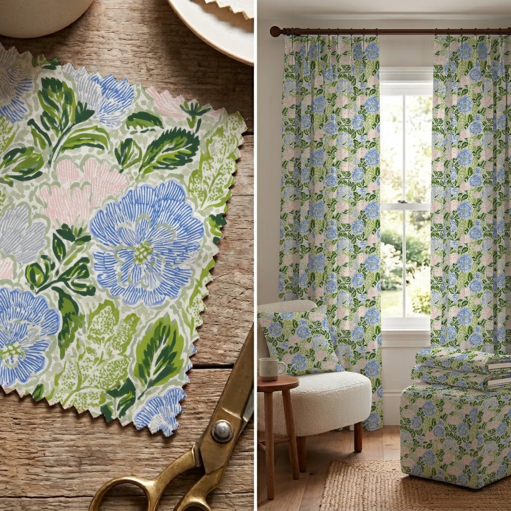 Maristelle Blossoms - Fabric - Linen Rowe