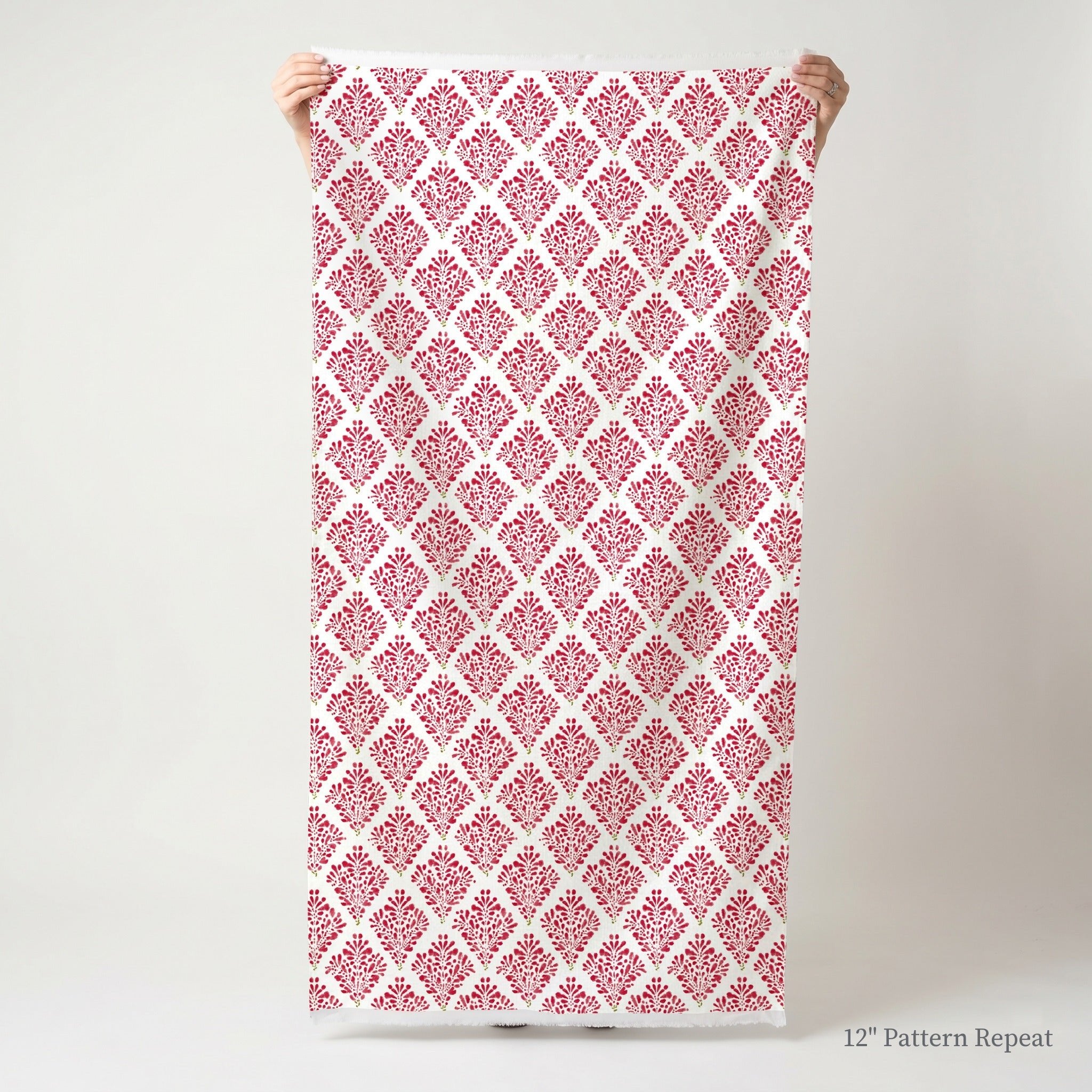 Marlo Damask - Fabric - Linen Rowe