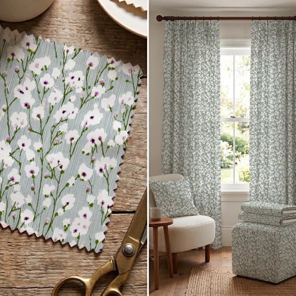 Marquette Blossoms - Fabric - Linen Rowe