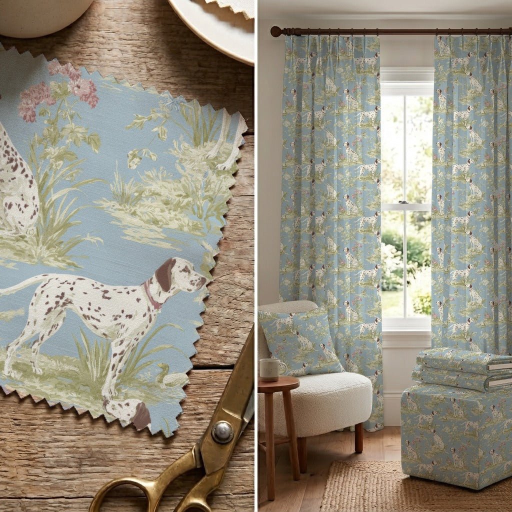 Marsh Dogs - Fabric - Linen Rowe