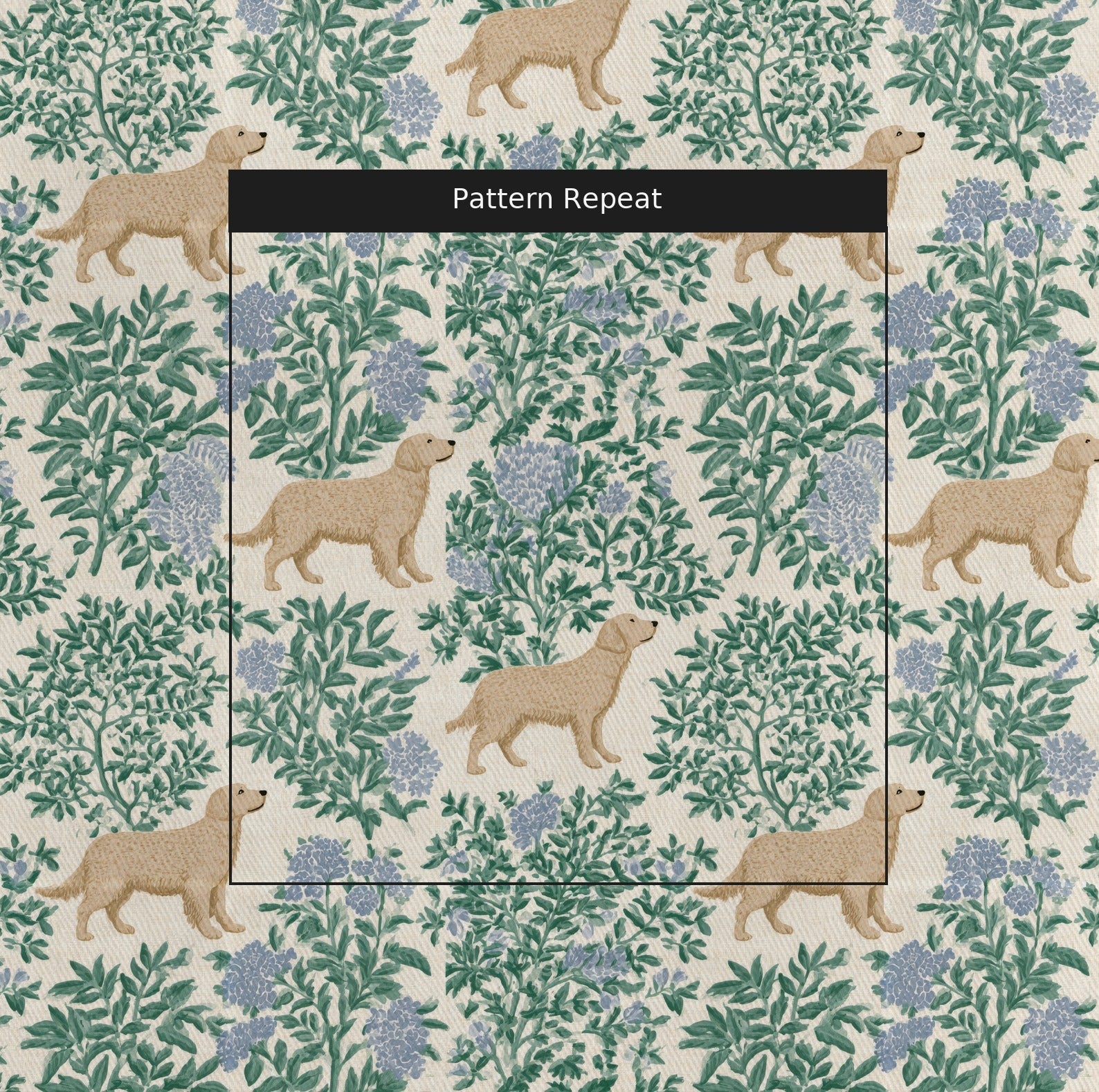 Master of the Yard - Fabric - Linen Rowe