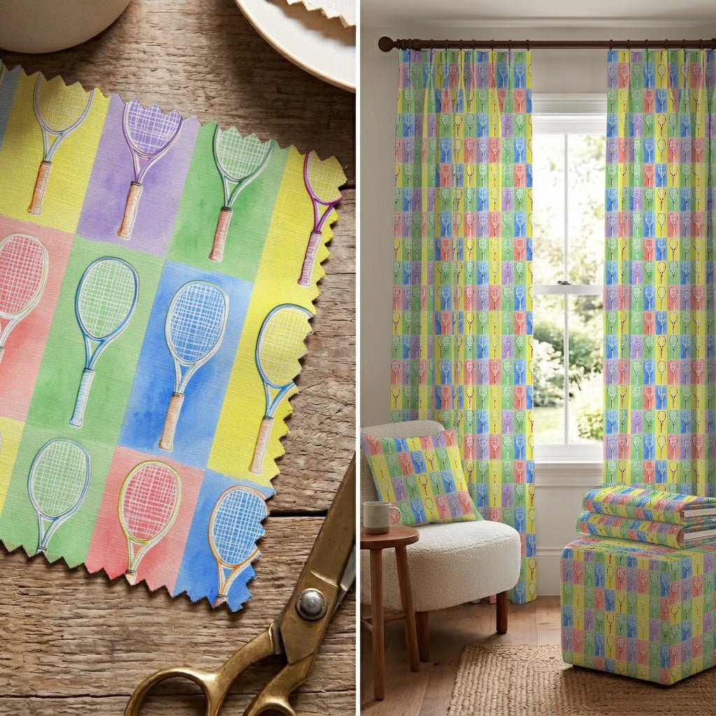 Match Point Colorblock - Fabric - Linen Rowe