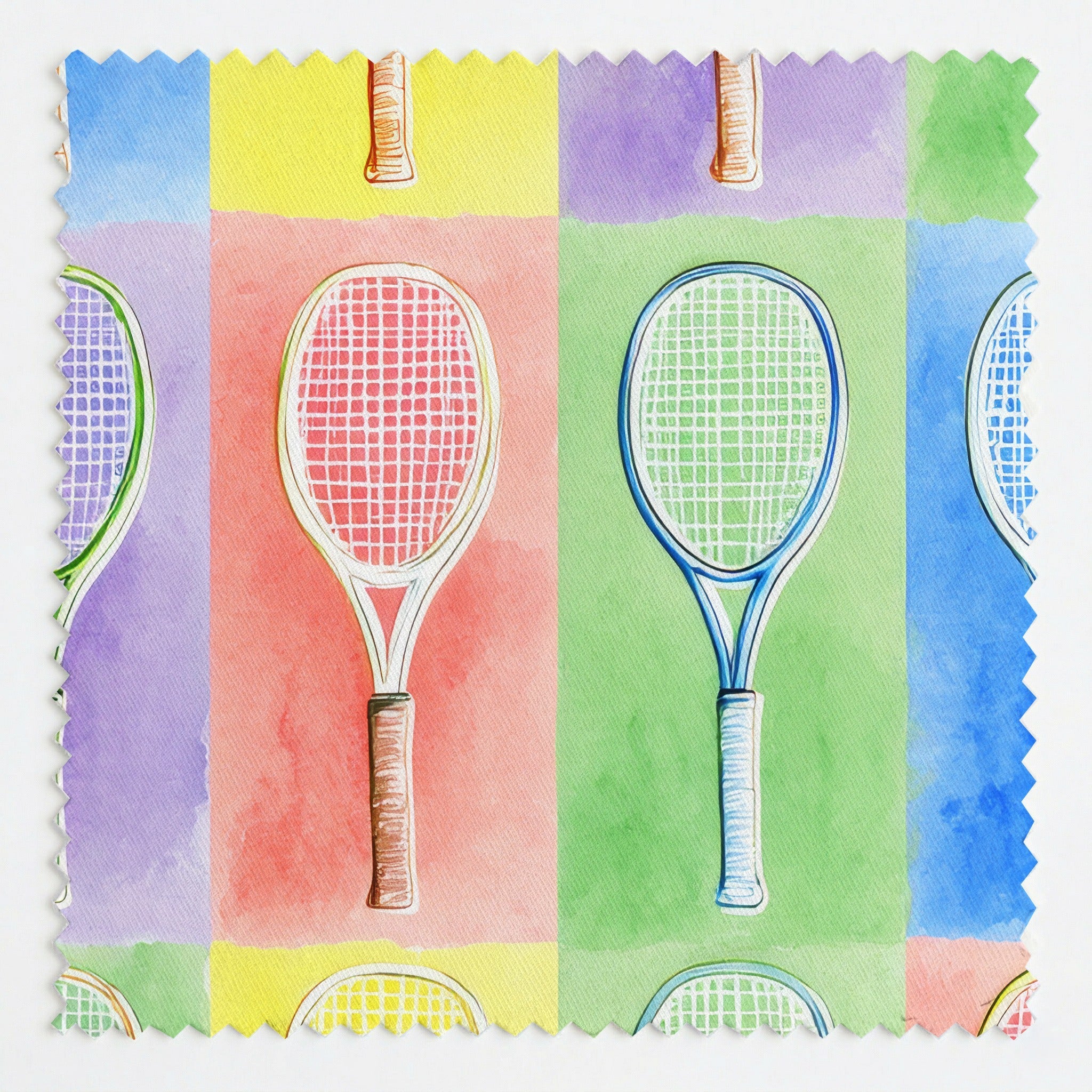 Match Point Colorblock - Fabric - Linen Rowe