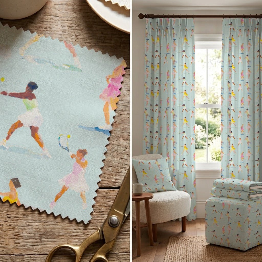Match Point Moves - Fabric - Linen Rowe