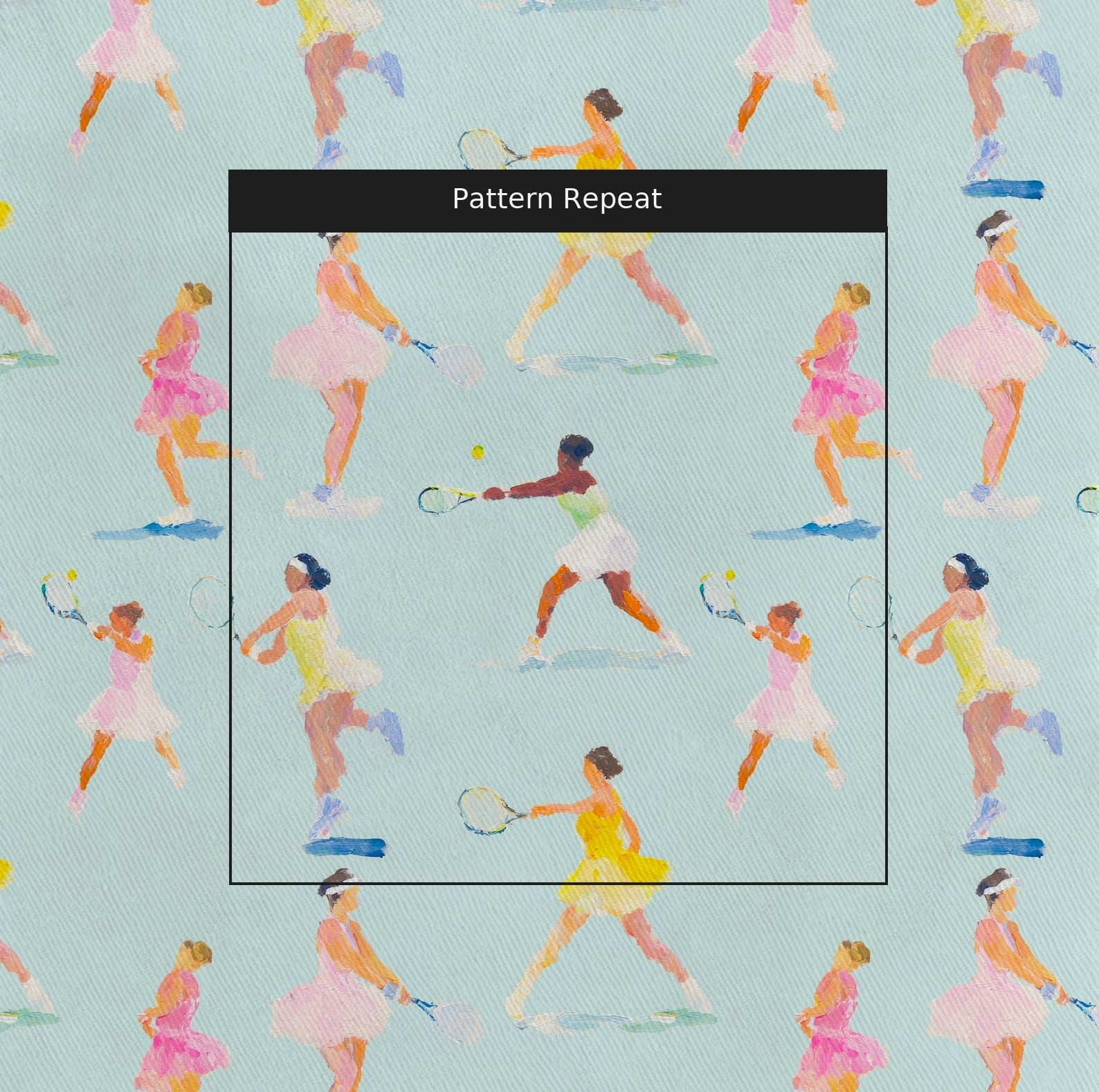 Match Point Moves - Fabric - Linen Rowe