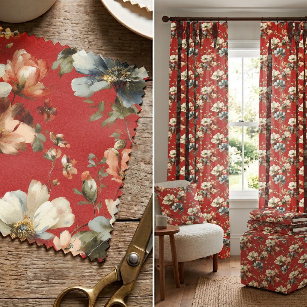 Melissa - Fabric - Linen Rowe