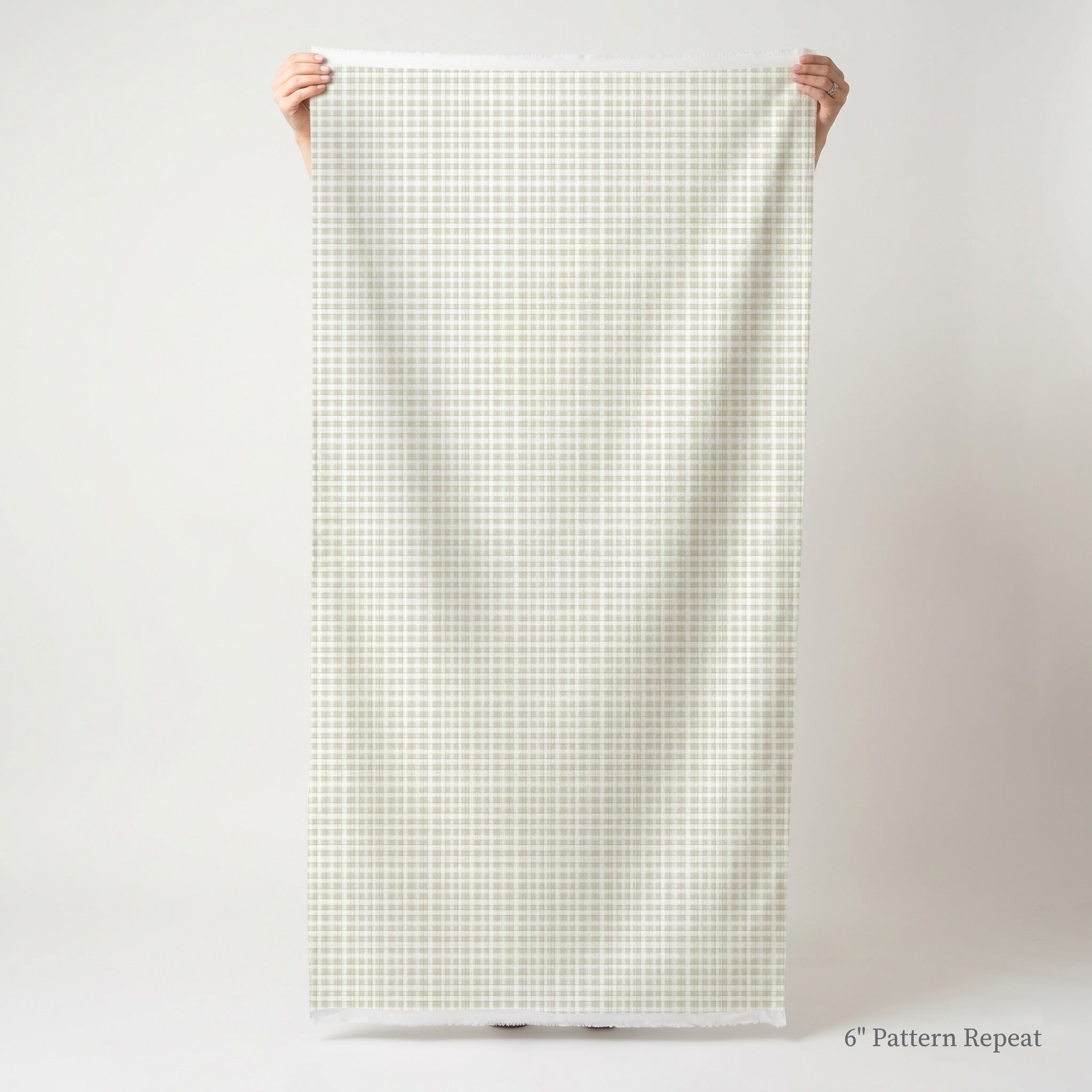 Mercer Plaid - Fabric - Linen Rowe