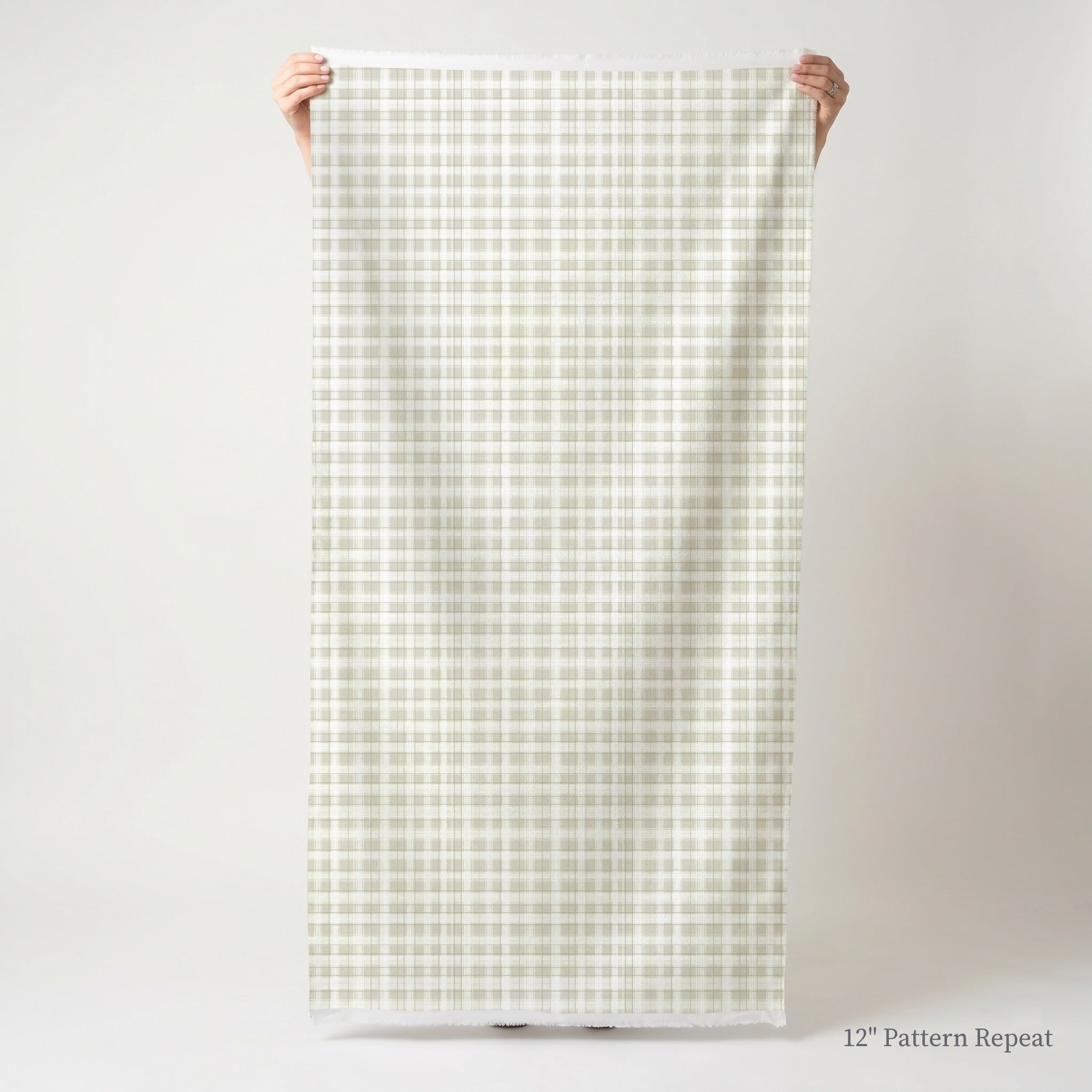 Mercer Plaid - Fabric - Linen Rowe