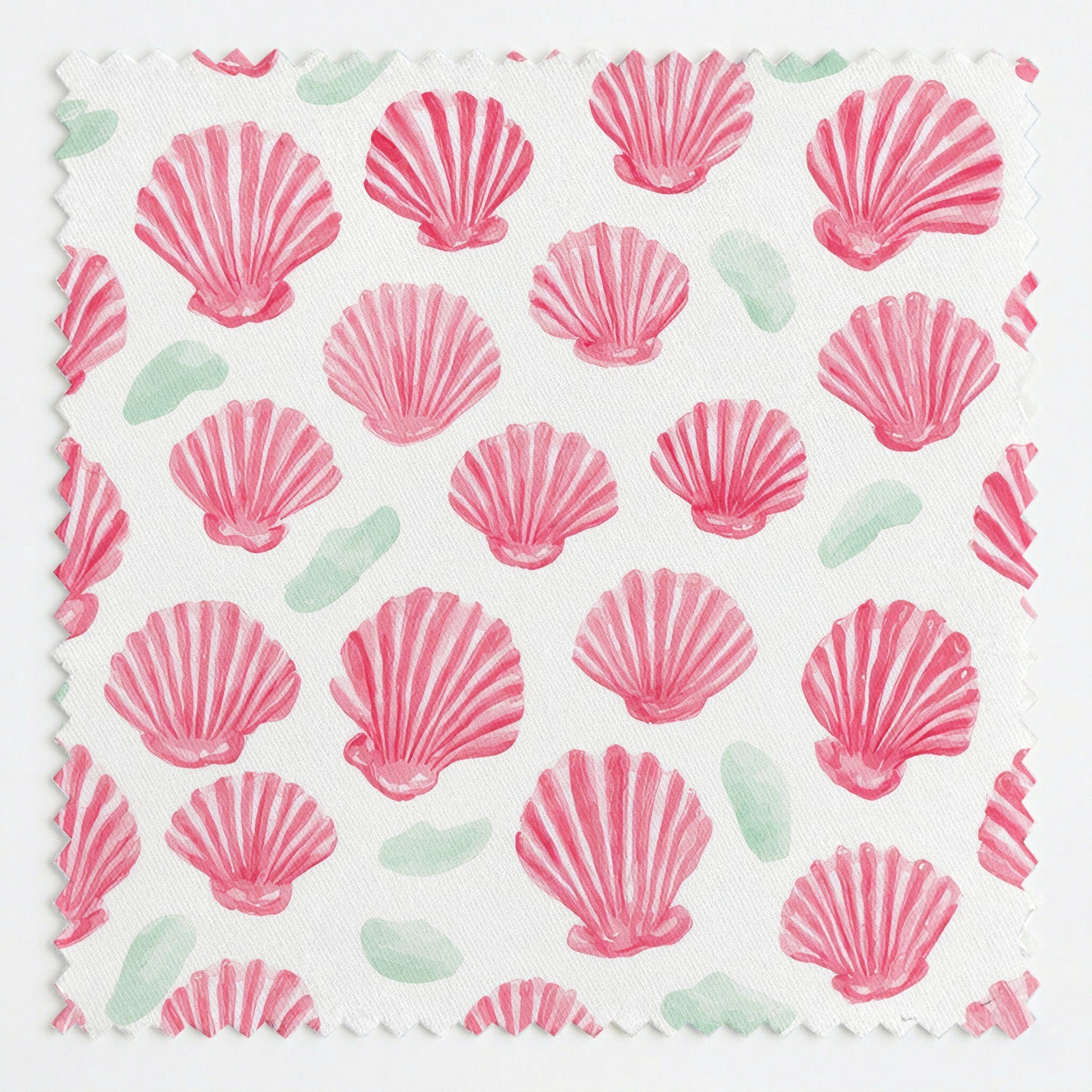 Mermaid Shells - Fabric - Linen Rowe