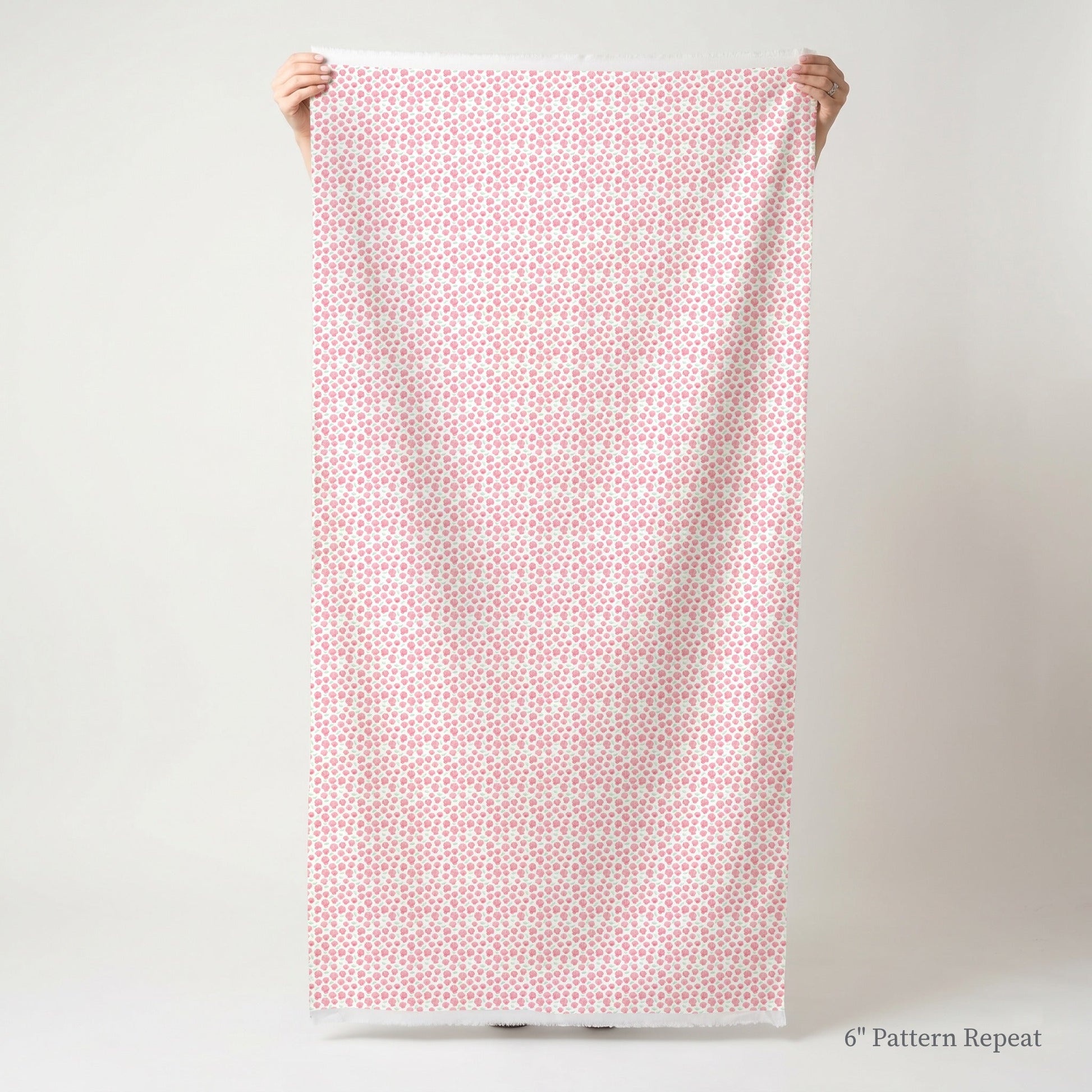 Mermaid Shells - Fabric - Linen Rowe