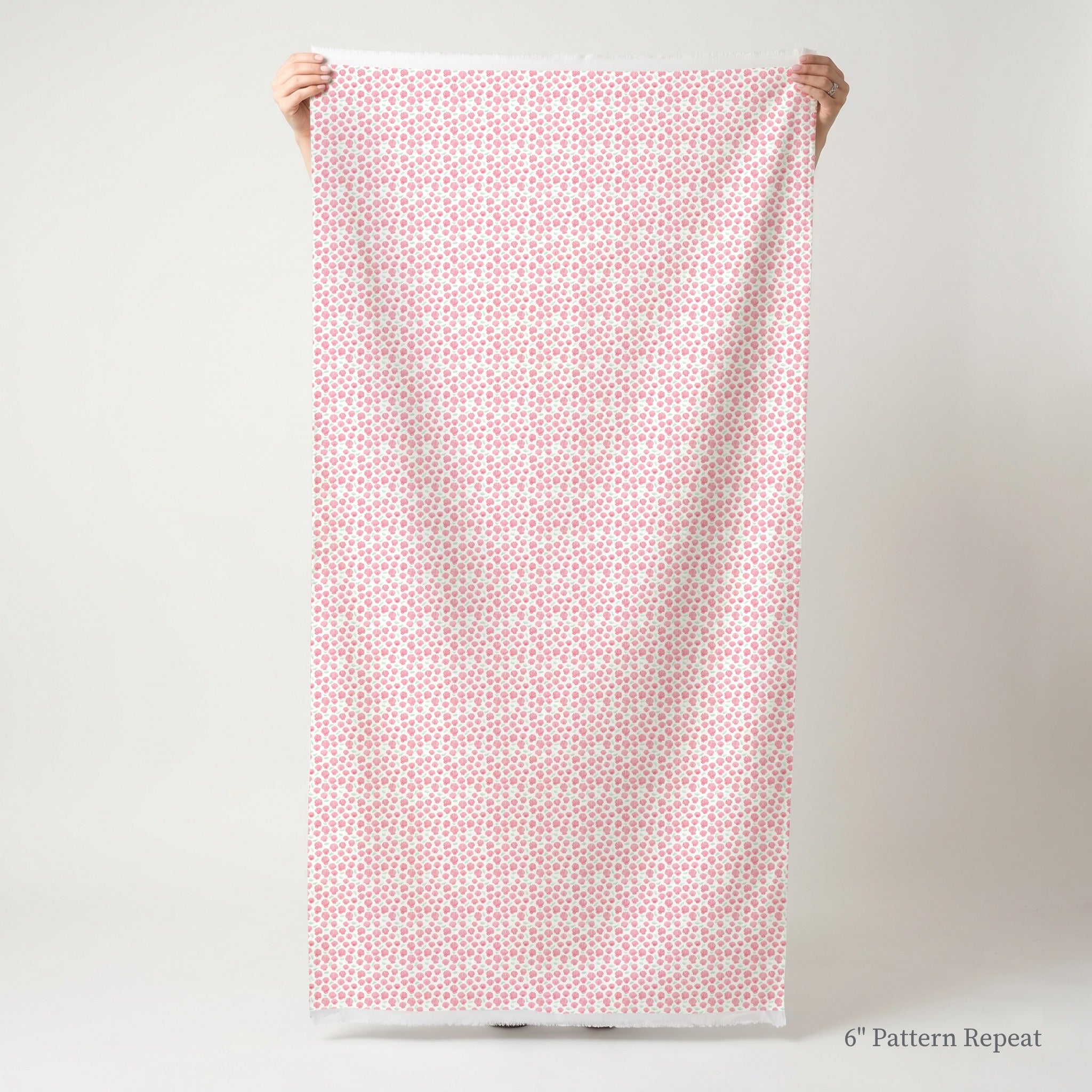 Mermaid Shells - Fabric - Linen Rowe